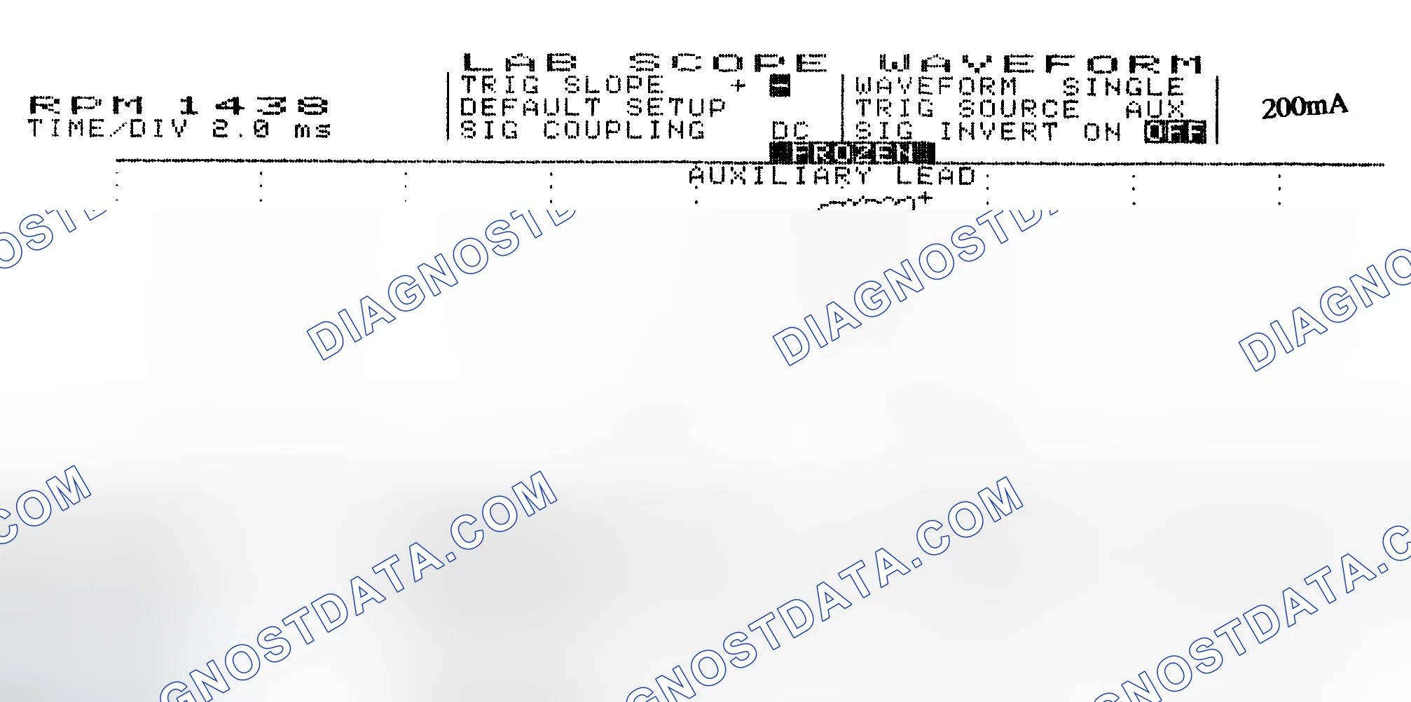 Scheme 15: Single Injector w/Normal Current Flow - Current Pattern