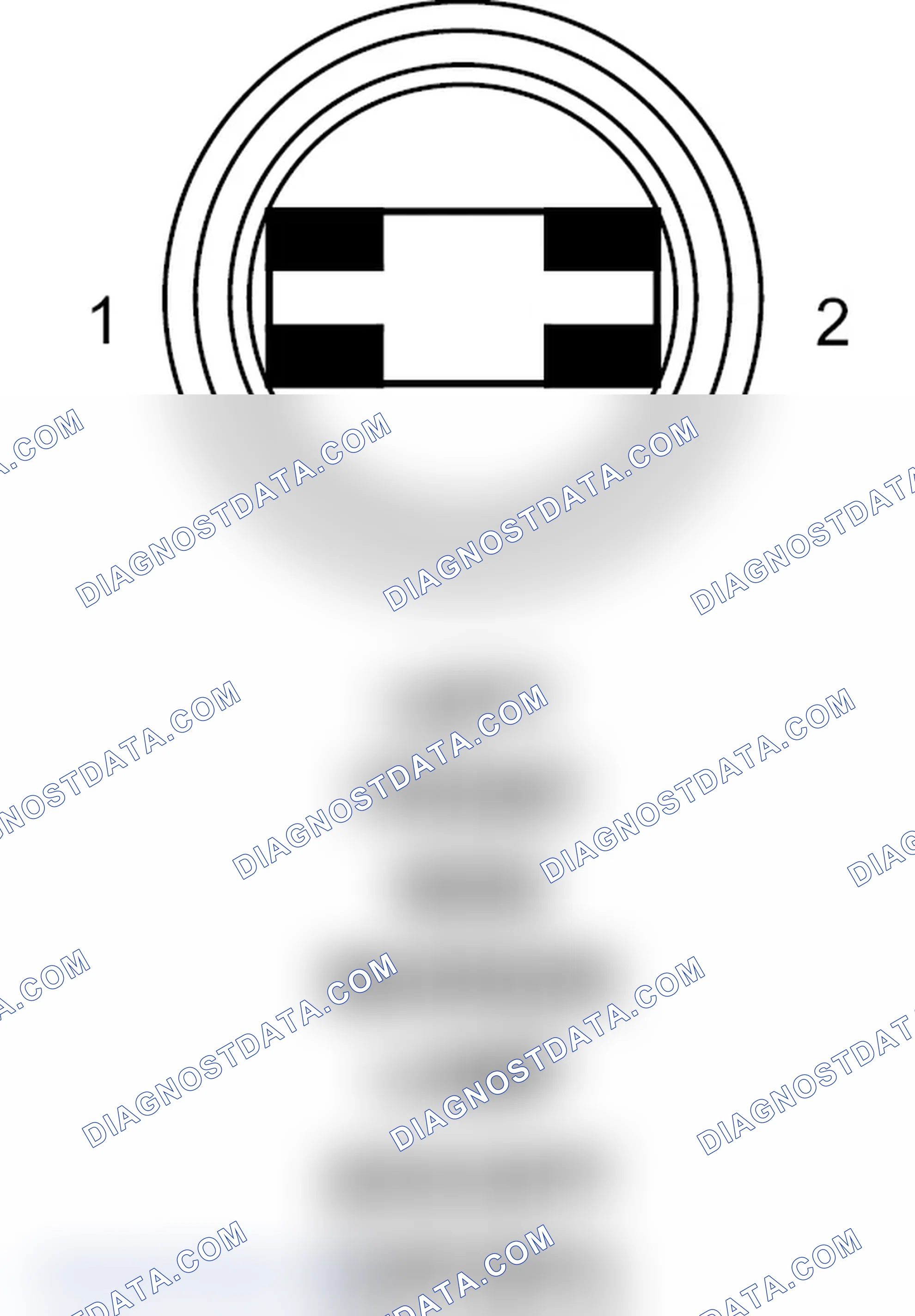 Scheme 158: Left Front Side Marker Lamp (Except Export) Connector End View