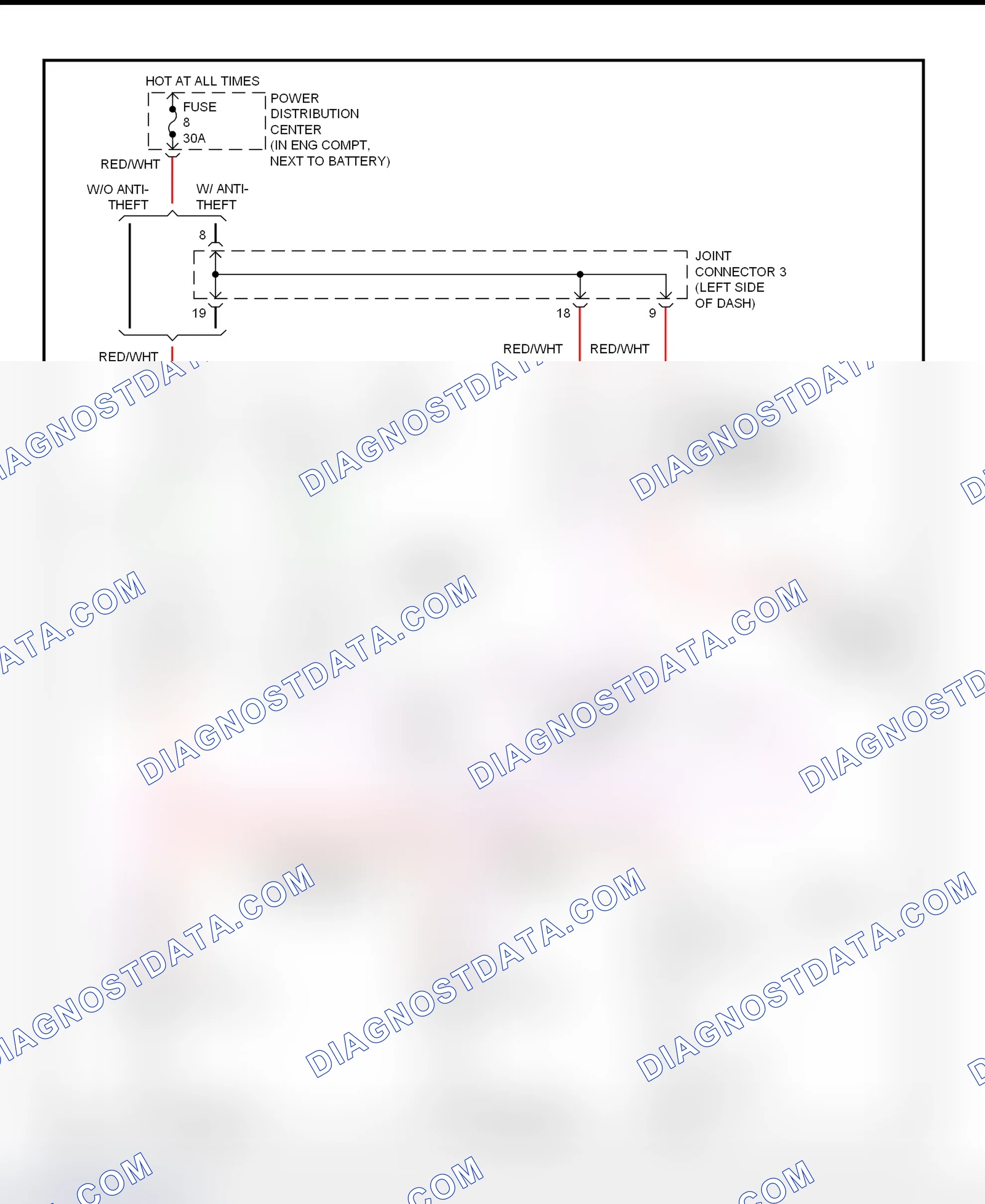 Scheme 11: Headlight System Wiring Diagram (Ram Van & Ram Wagon)