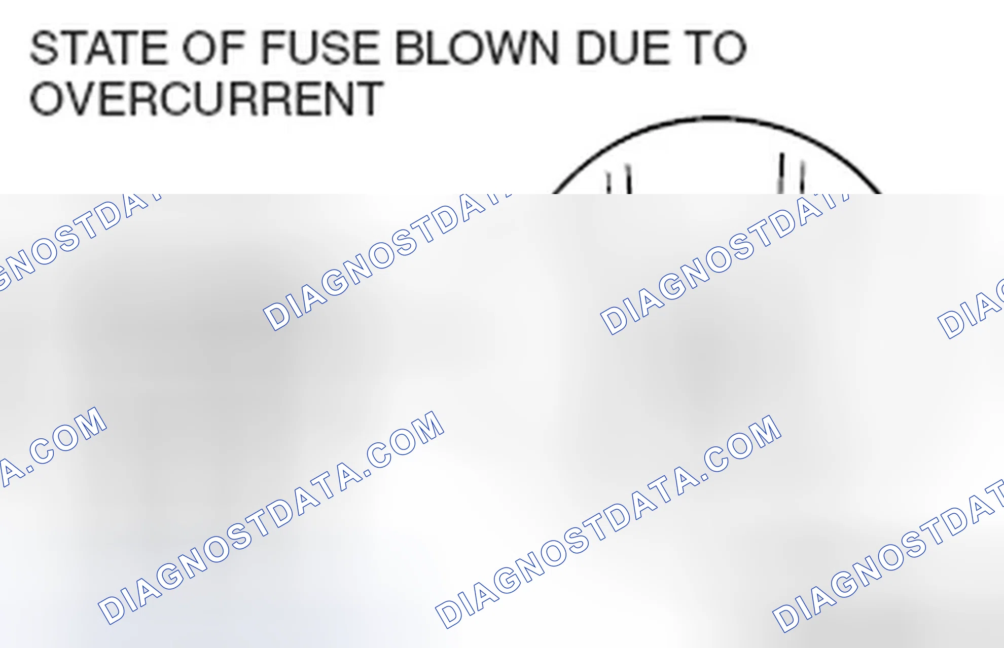 Scheme 71: CAUTIONS IN EVENT OF BLOWN FUSE