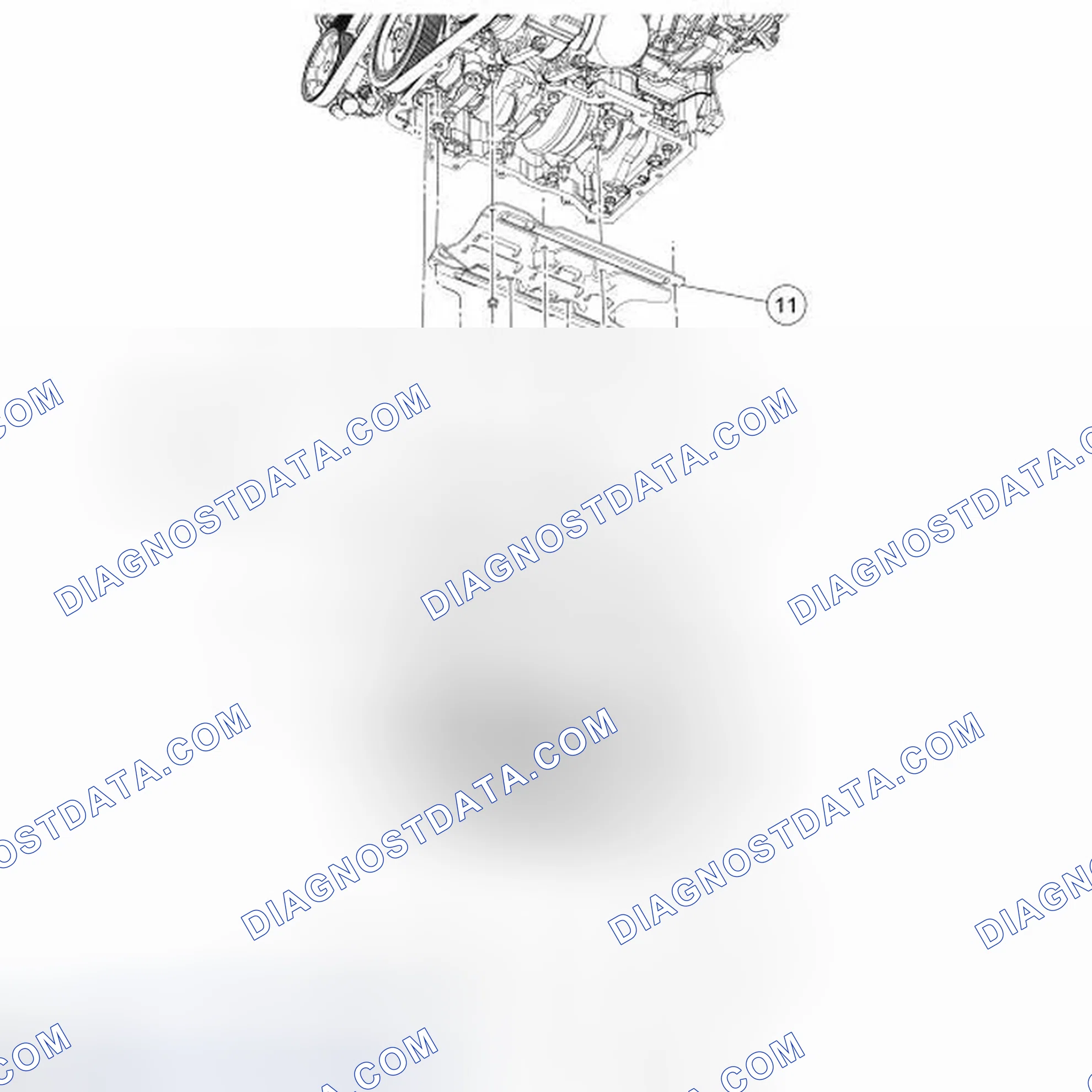 Scheme 109: Engine Lubrication Components - Exploded View