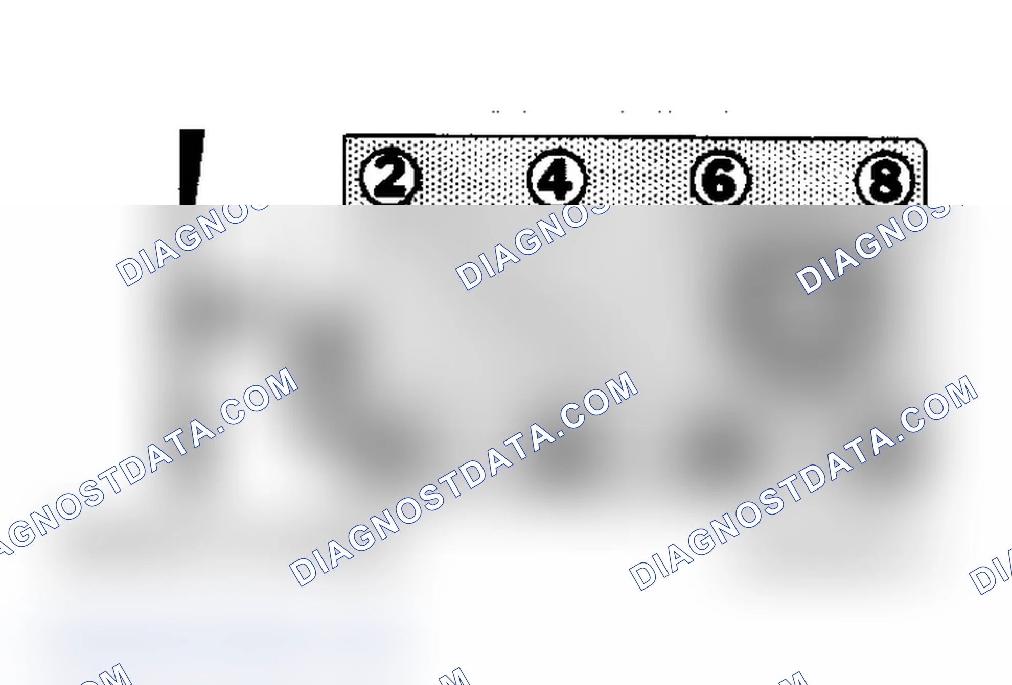 Scheme 2: 5.0L (VIN Y & 9) Firing Order & Timing Marks
