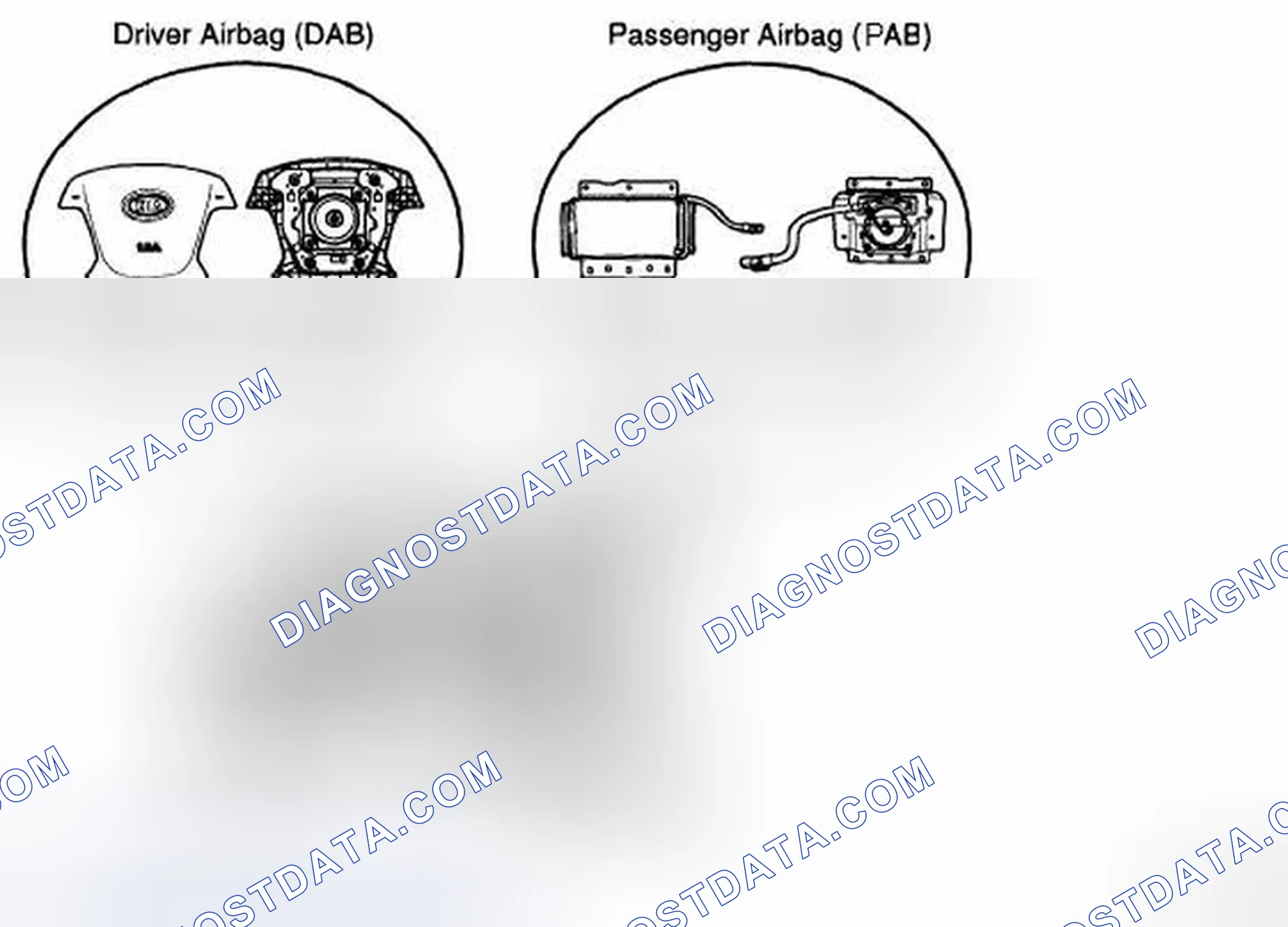 Scheme 41: DRIVER AIRBAG (DAB) / PASSENGER AIRBAG (PAB)