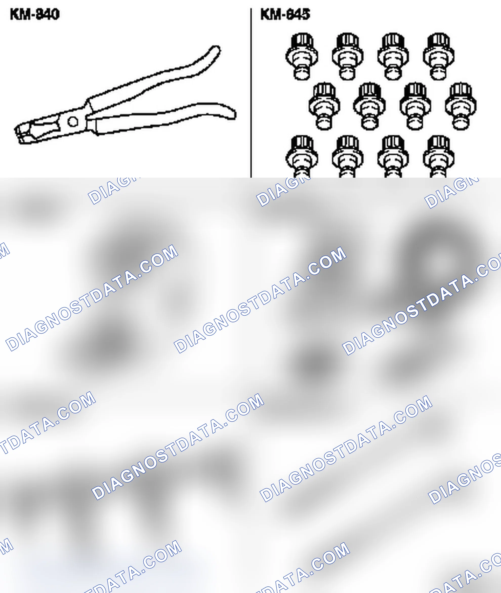 Special Tools - DOHC Ii (DOHC Engine)
