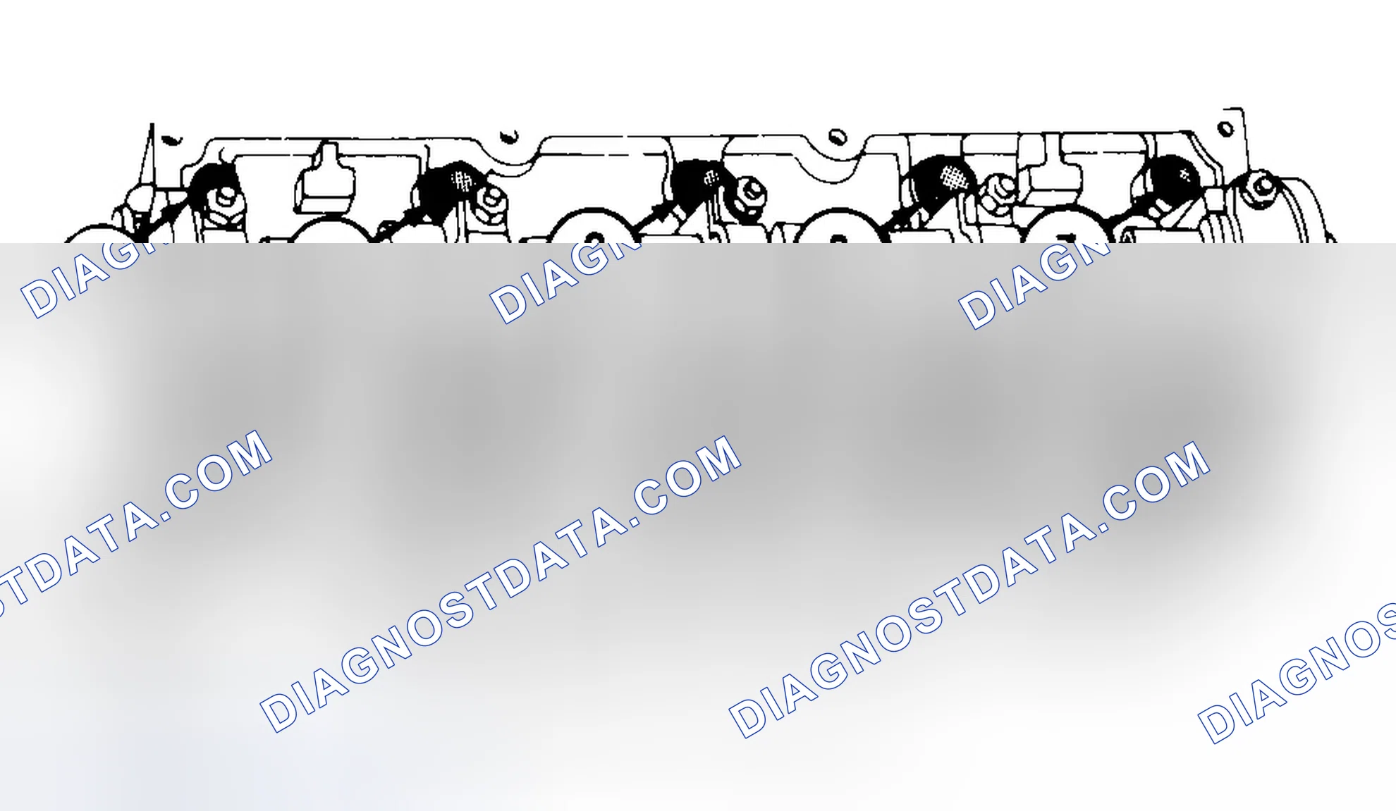 Scheme 7: Typical Cylinder Head Tightening or Loosening Sequence