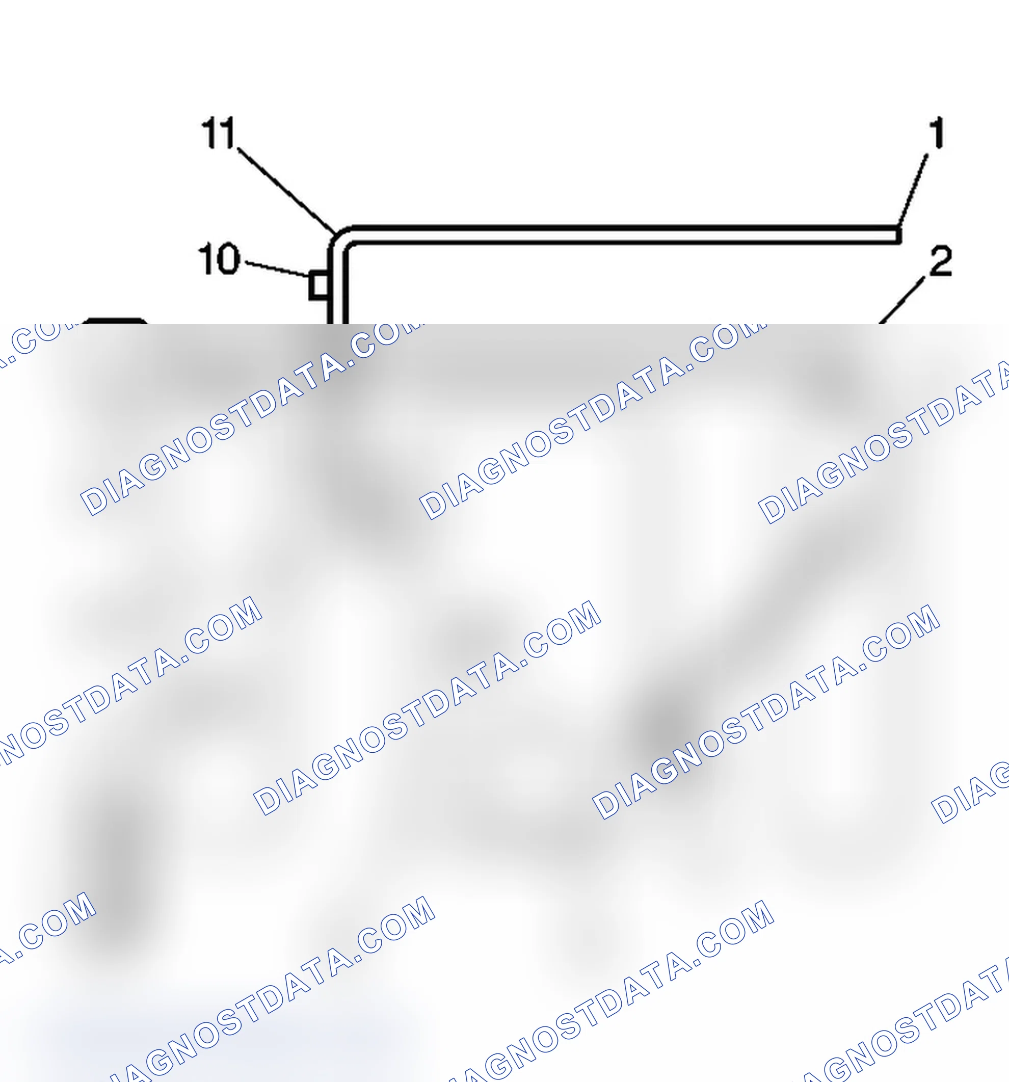 Scheme 89: Emission Hose Routing Diagram