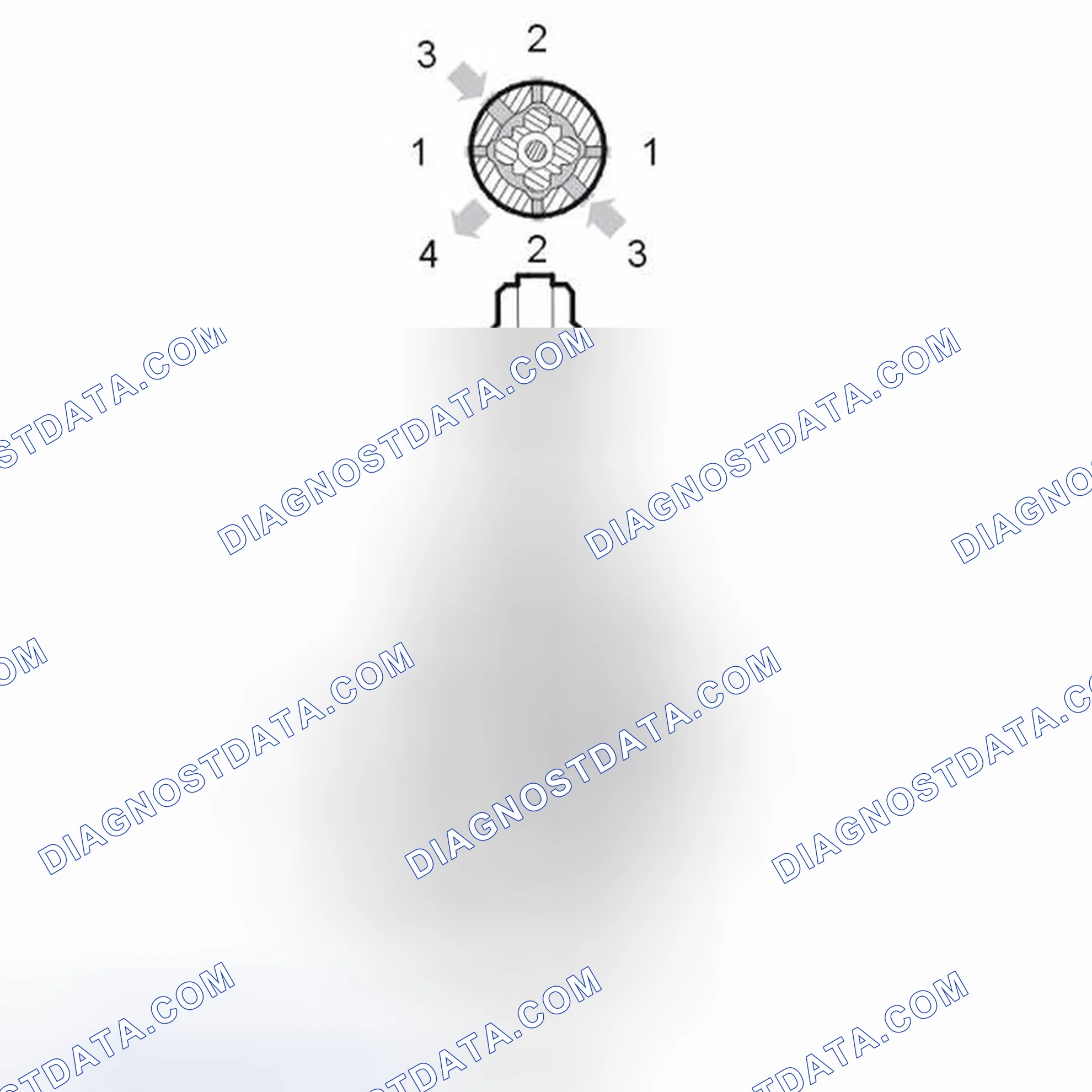 Scheme 208: STEERING, VALVE SECTION