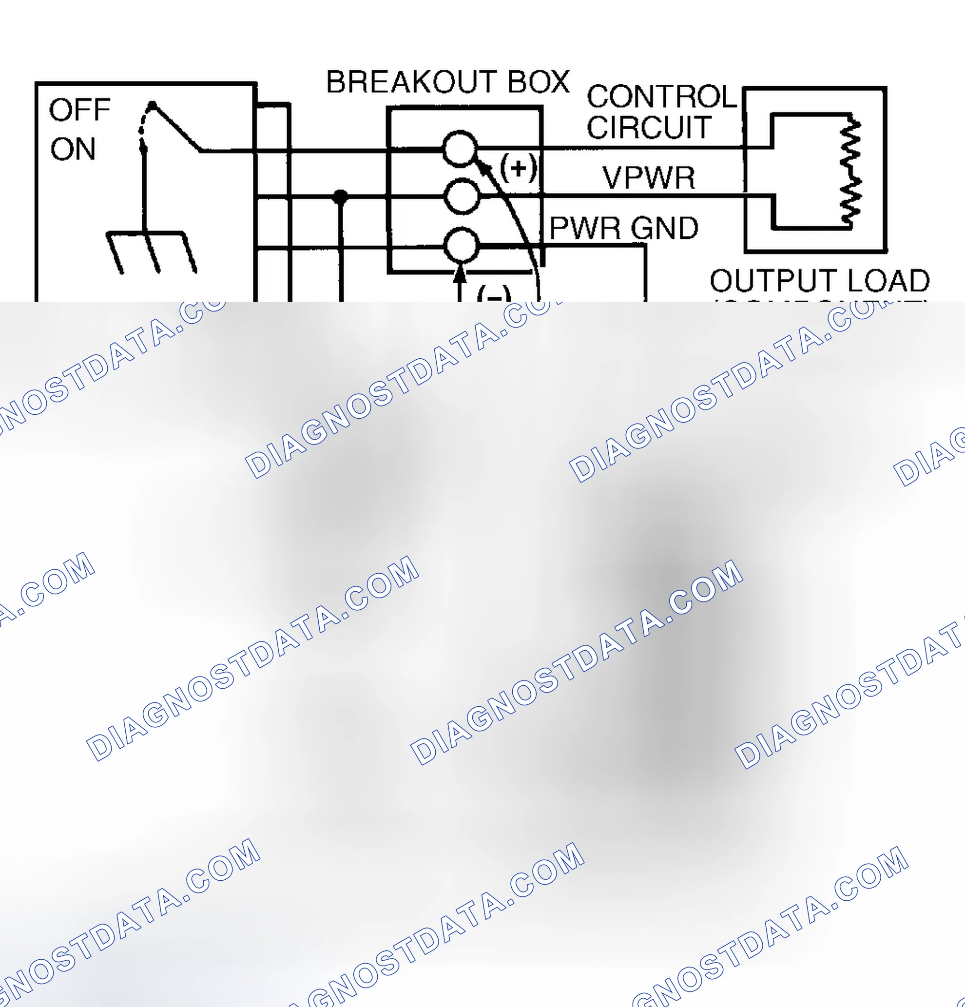 Scheme 517: Testing Typical PCM Output Control Circuit