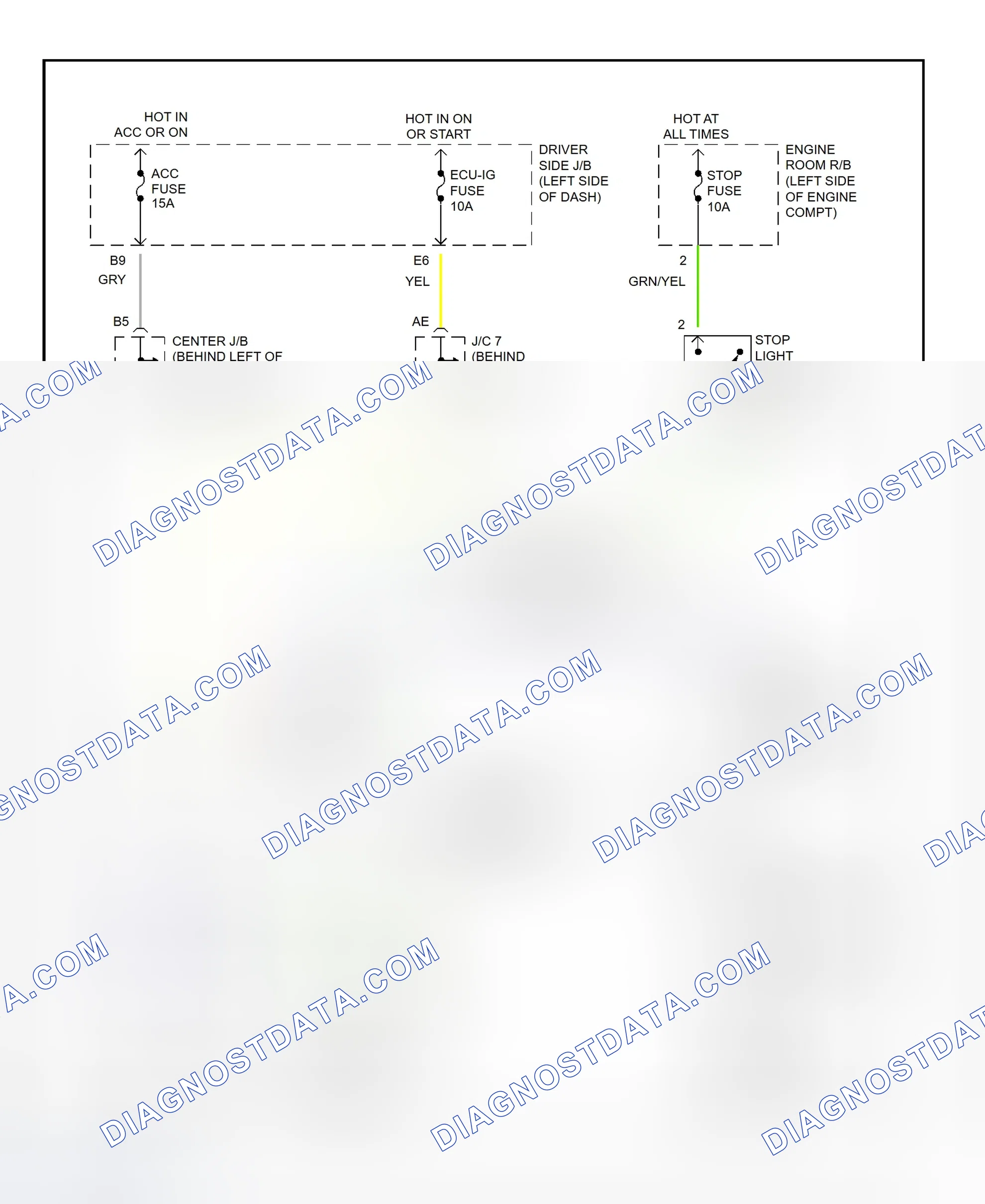 Scheme 24: Shift Interlock System Wiring Diagram (1996 4Runner)
