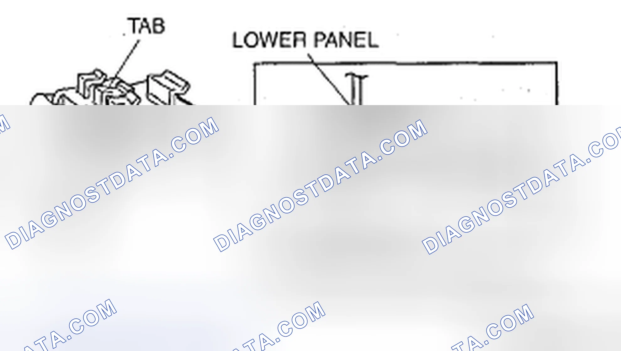 Scheme 15: Hood Release Lever Removal Note