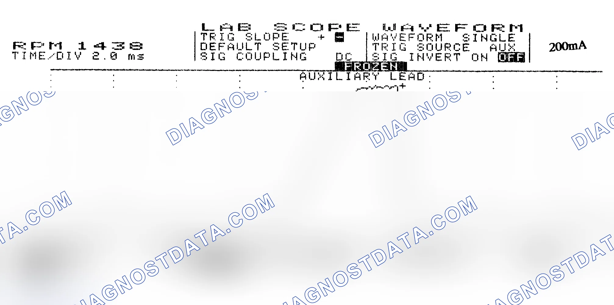Scheme 15: Single Injector w/Normal Current Flow - Current Pattern