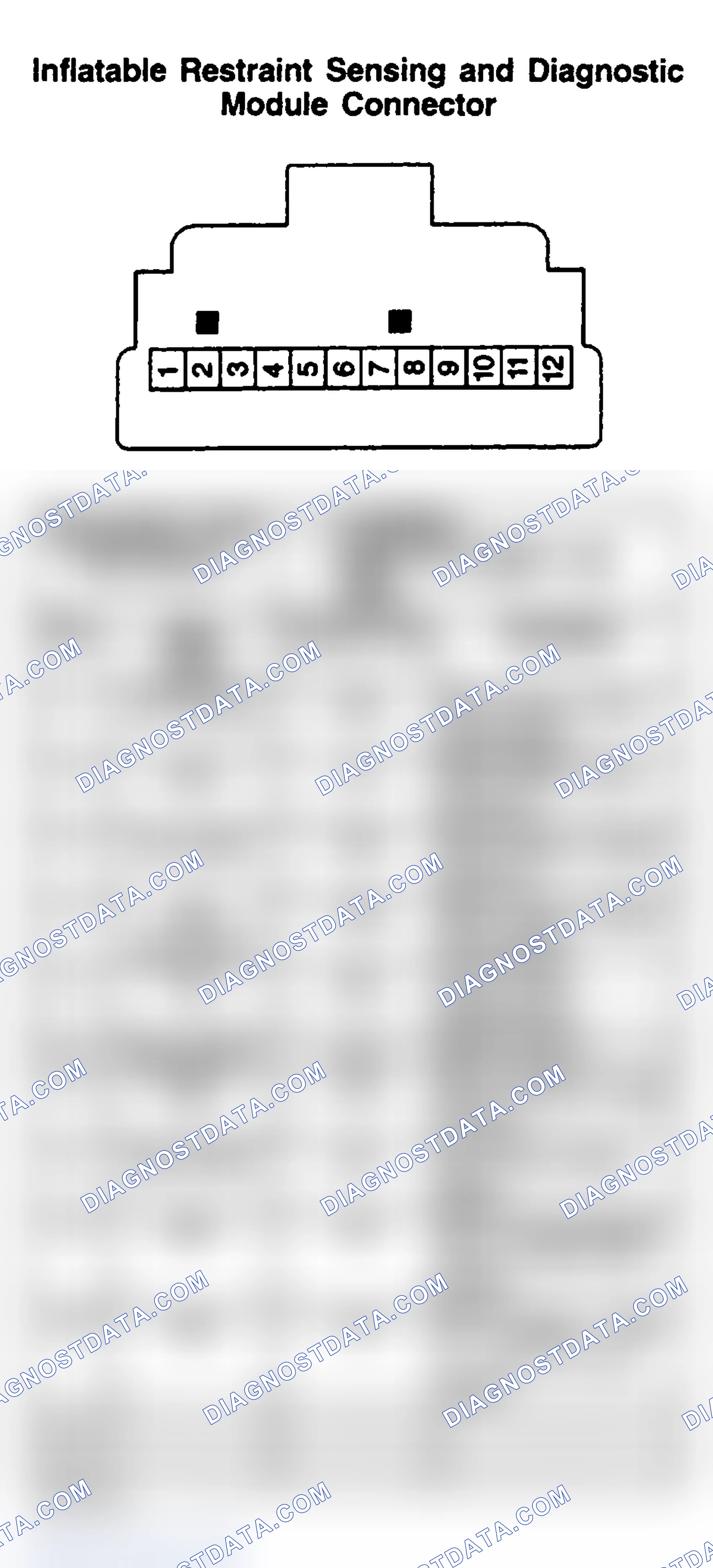 Scheme 190: INFLATABLE RESTRAINT SENSING & DIAGNOSTIC MODULE