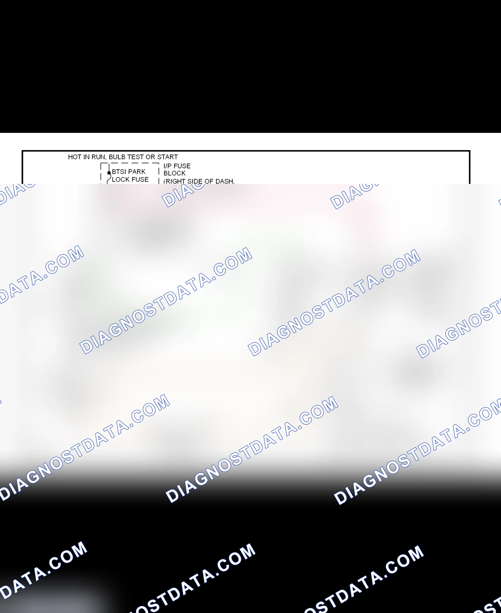 Fig. 35: Shift Interlock System Wiring Diagram (Century & Regal)