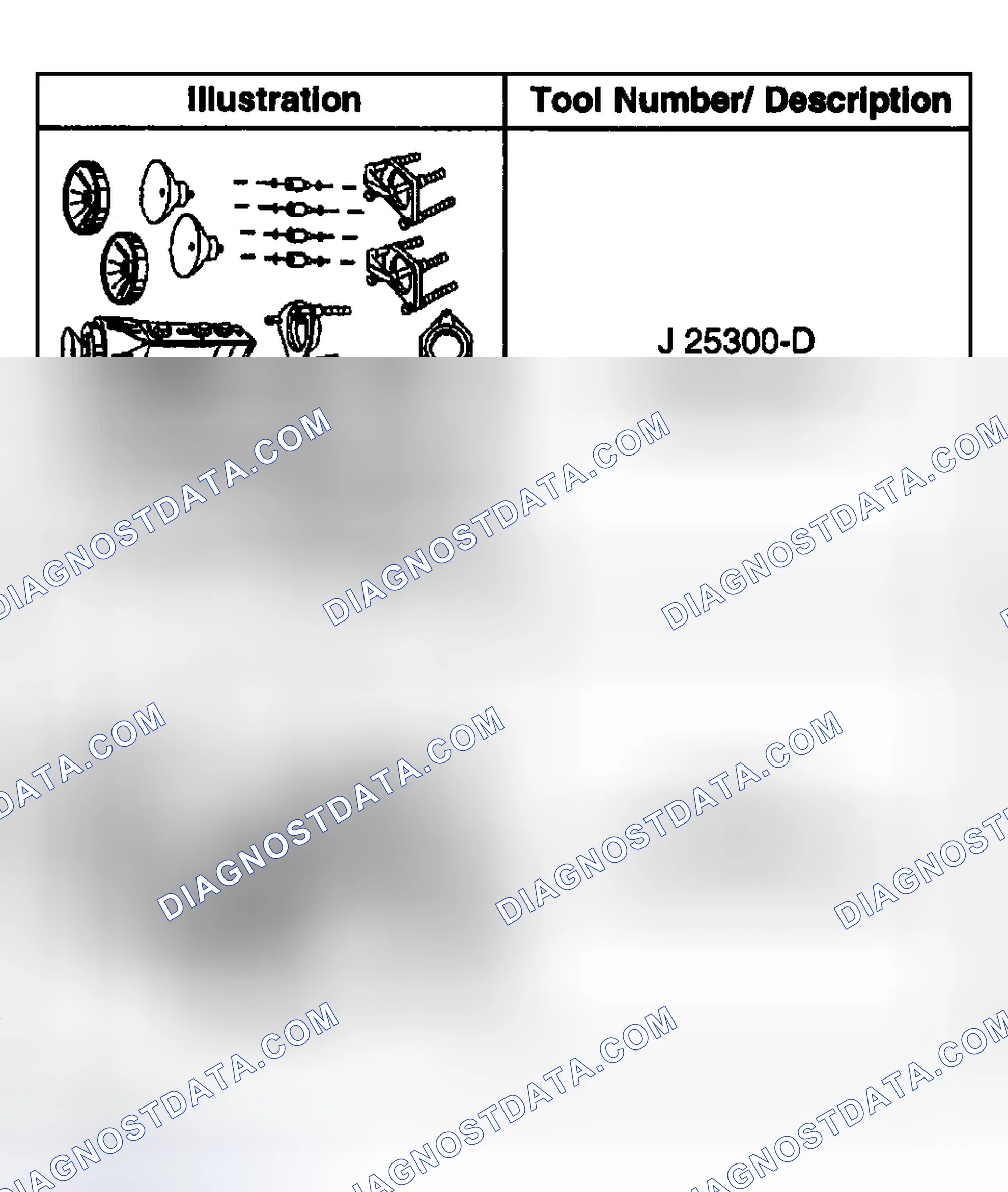 Scheme 185: SPECIAL TOOLS & EQUIPMENT