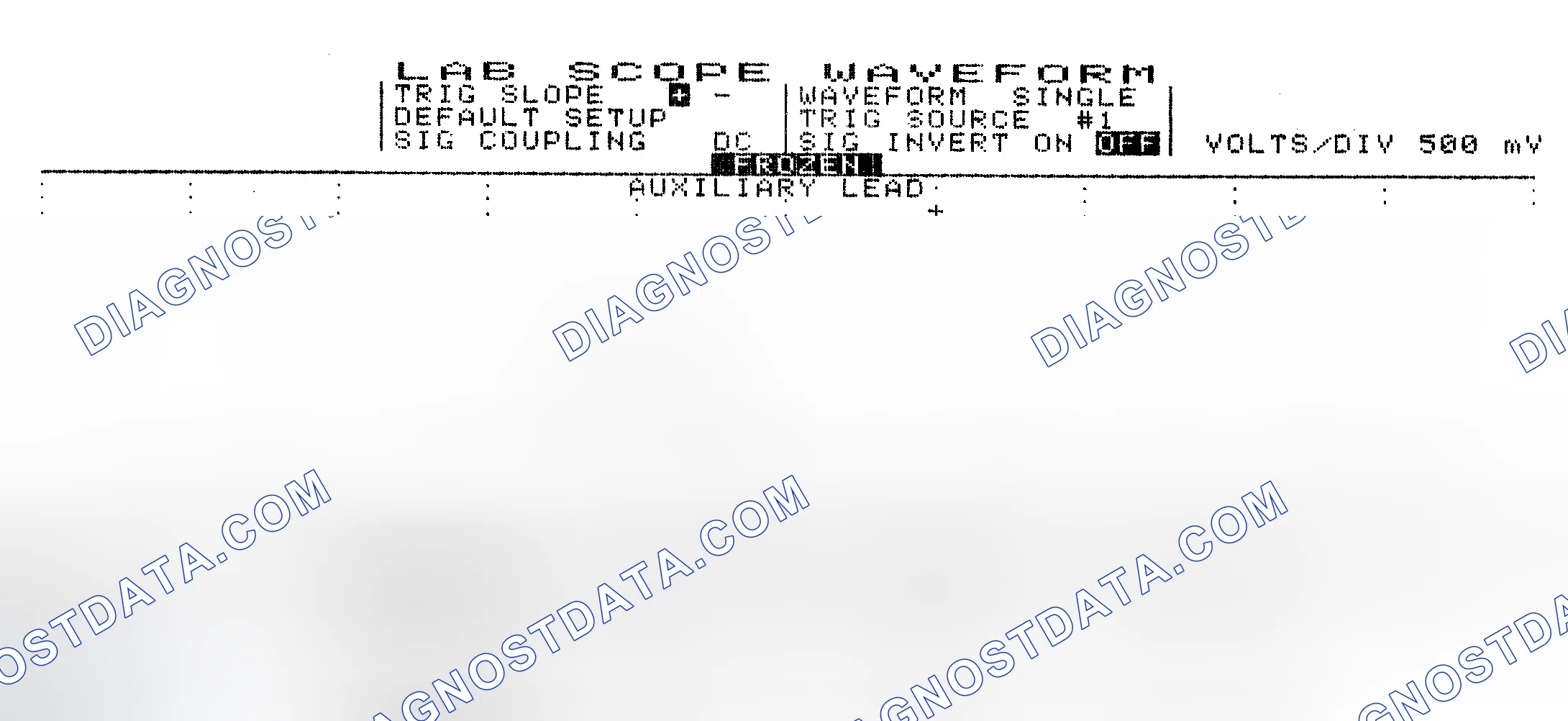Scheme 10: Single Injector w/Excessive Current Flow - Current Pattern