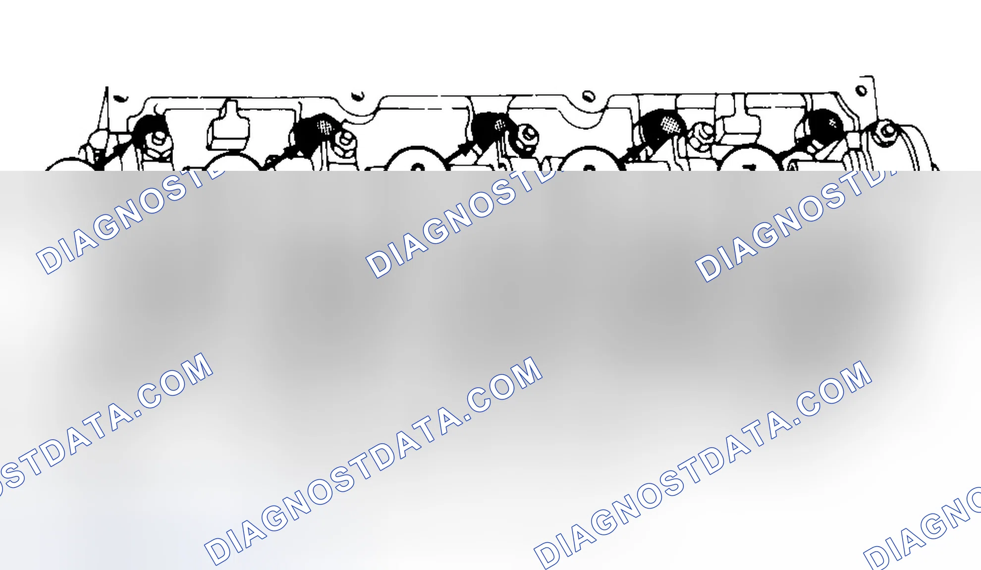 Scheme 7: Typical Cylinder Head Tightening or Loosening Sequence