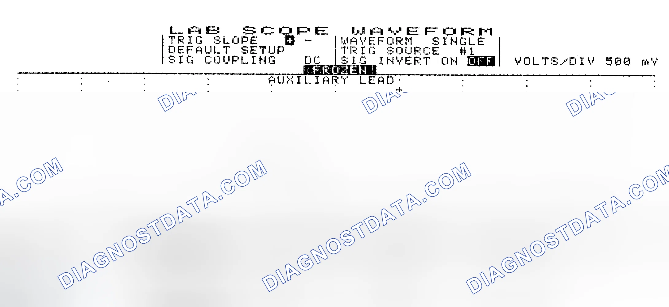 Scheme 10: Single Injector w/Excessive Current Flow - Current Pattern