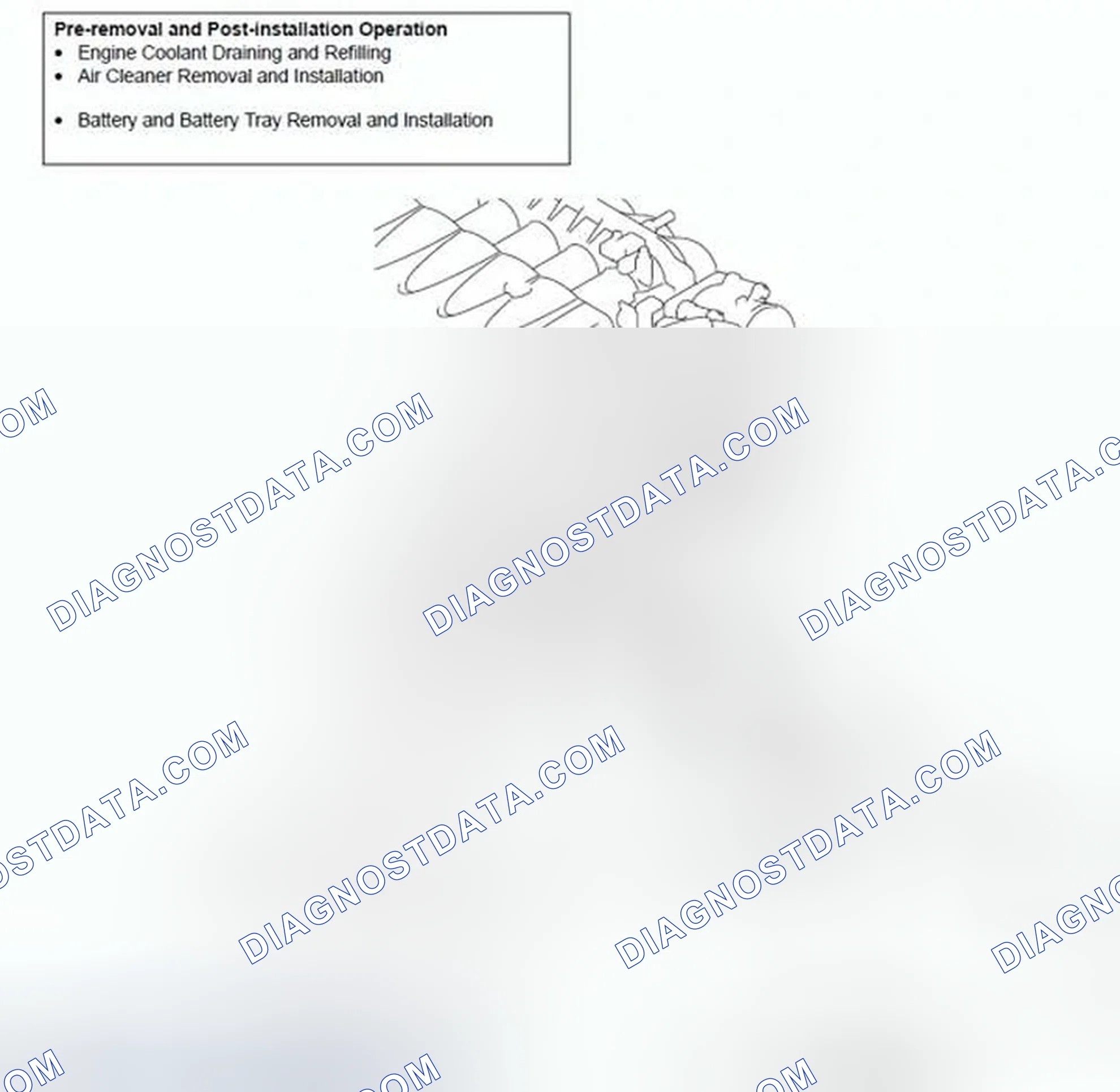 Scheme 51: REMOVAL AND INSTALLATION < 3.0L ENGINE >