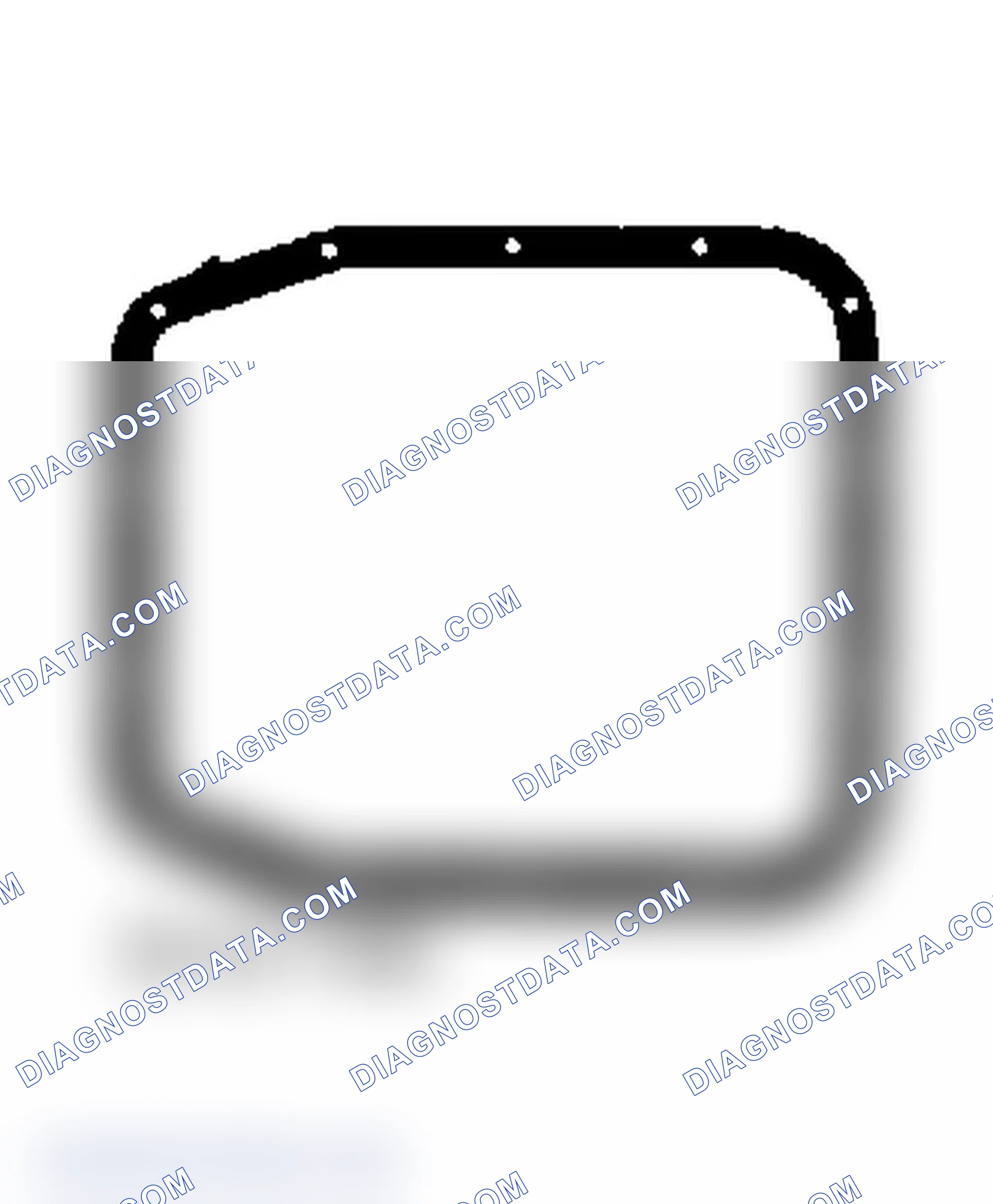 Scheme 158: Oil Pan Gasket (AOD) ID