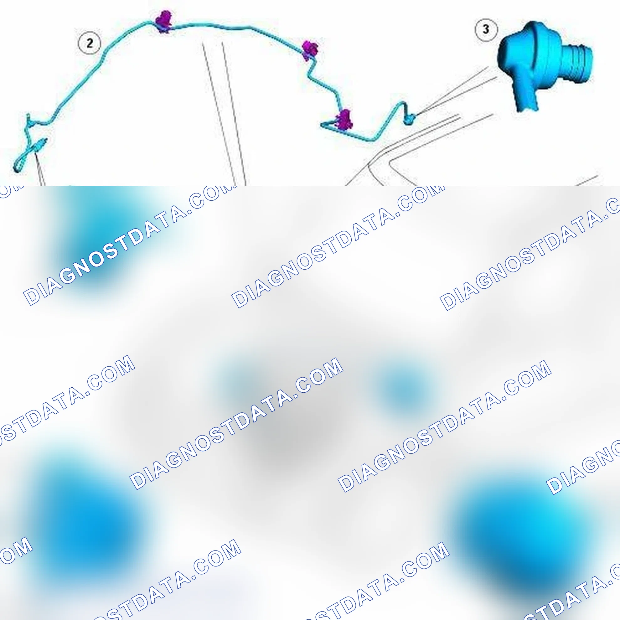 Scheme 35: COMPONENT LOCATION - TDV8