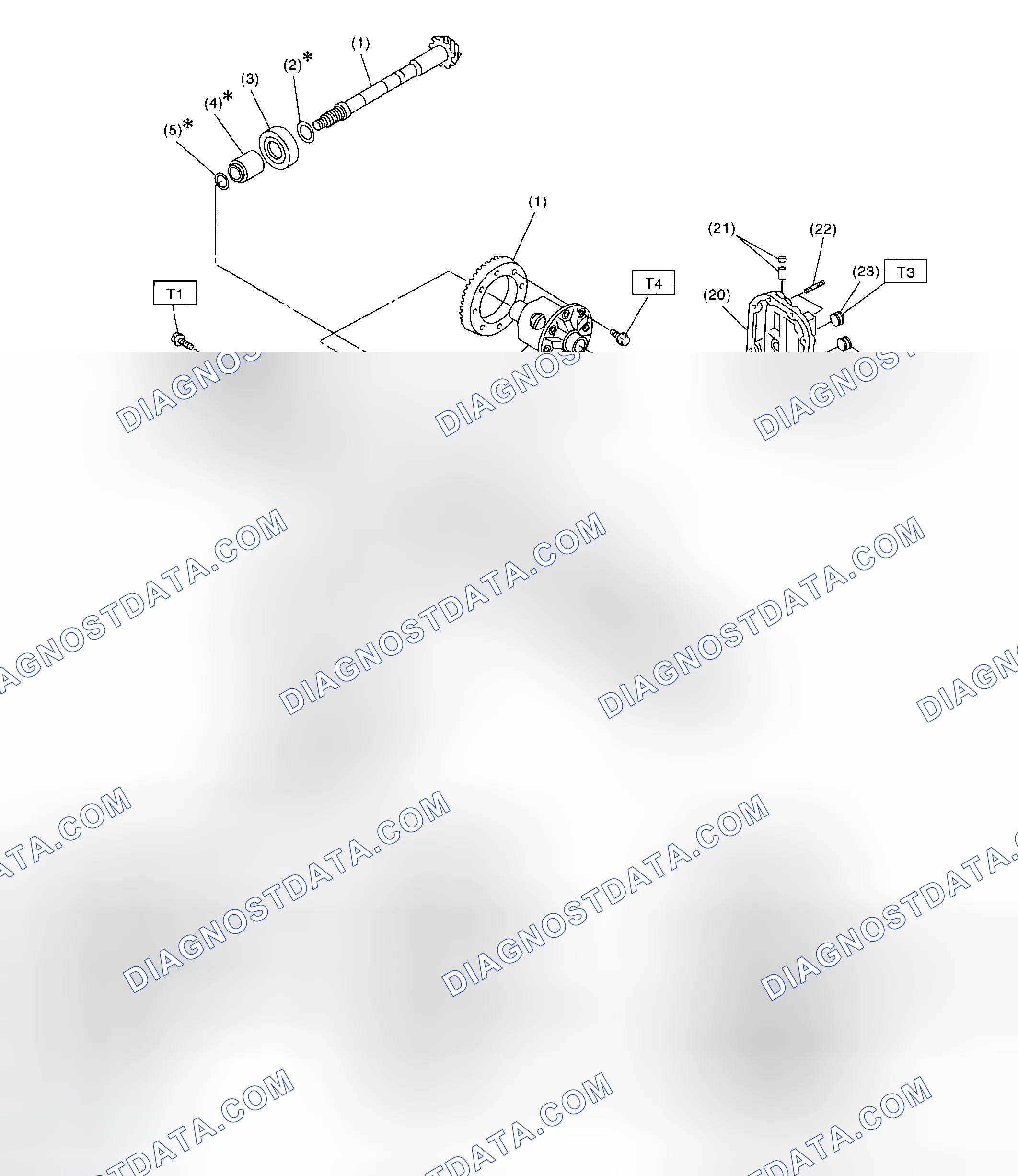 Scheme 115: REAR DIFFERENTIAL WITH LSD