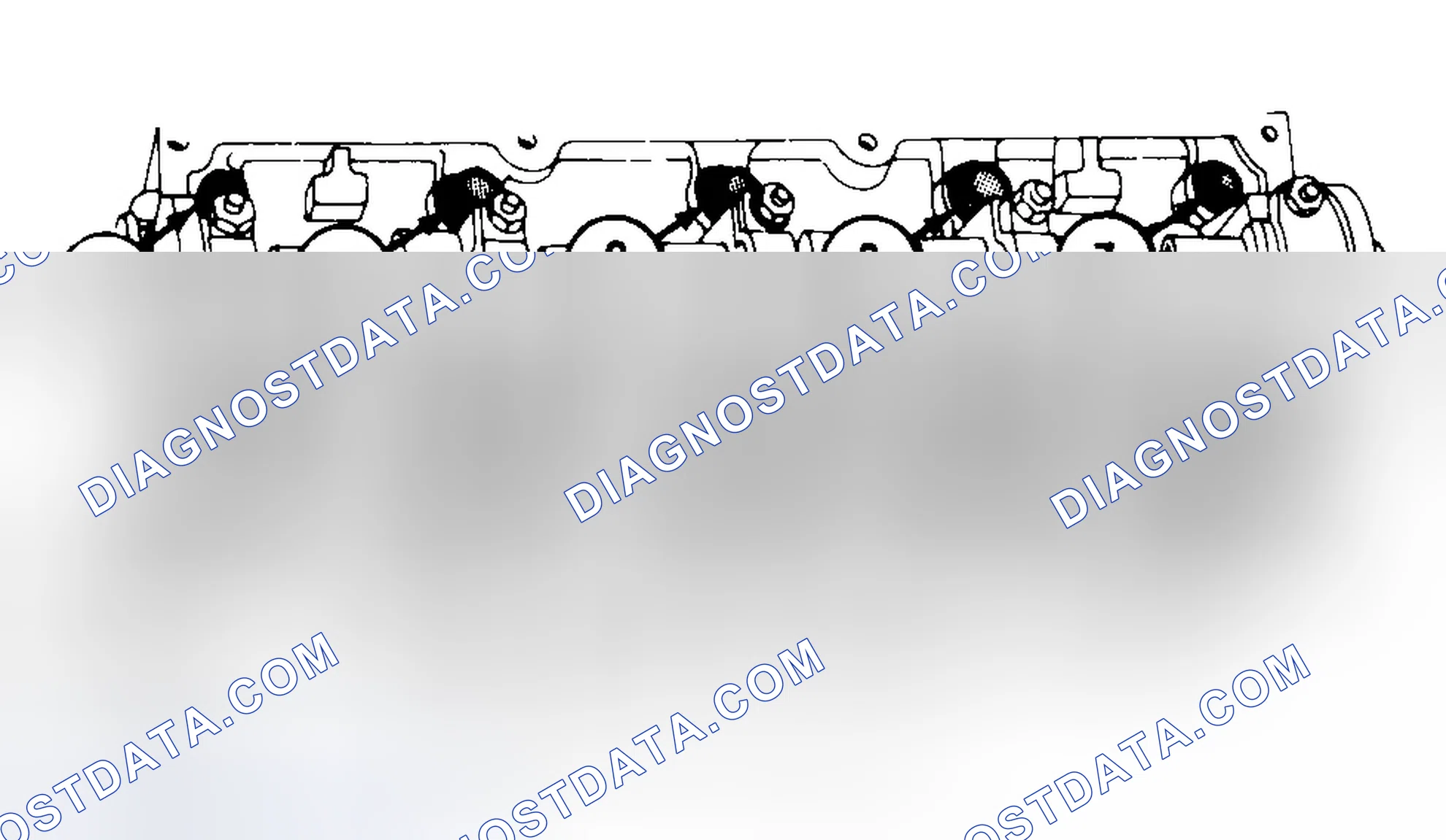 Scheme 7: Typical Cylinder Head Tightening or Loosening Sequence