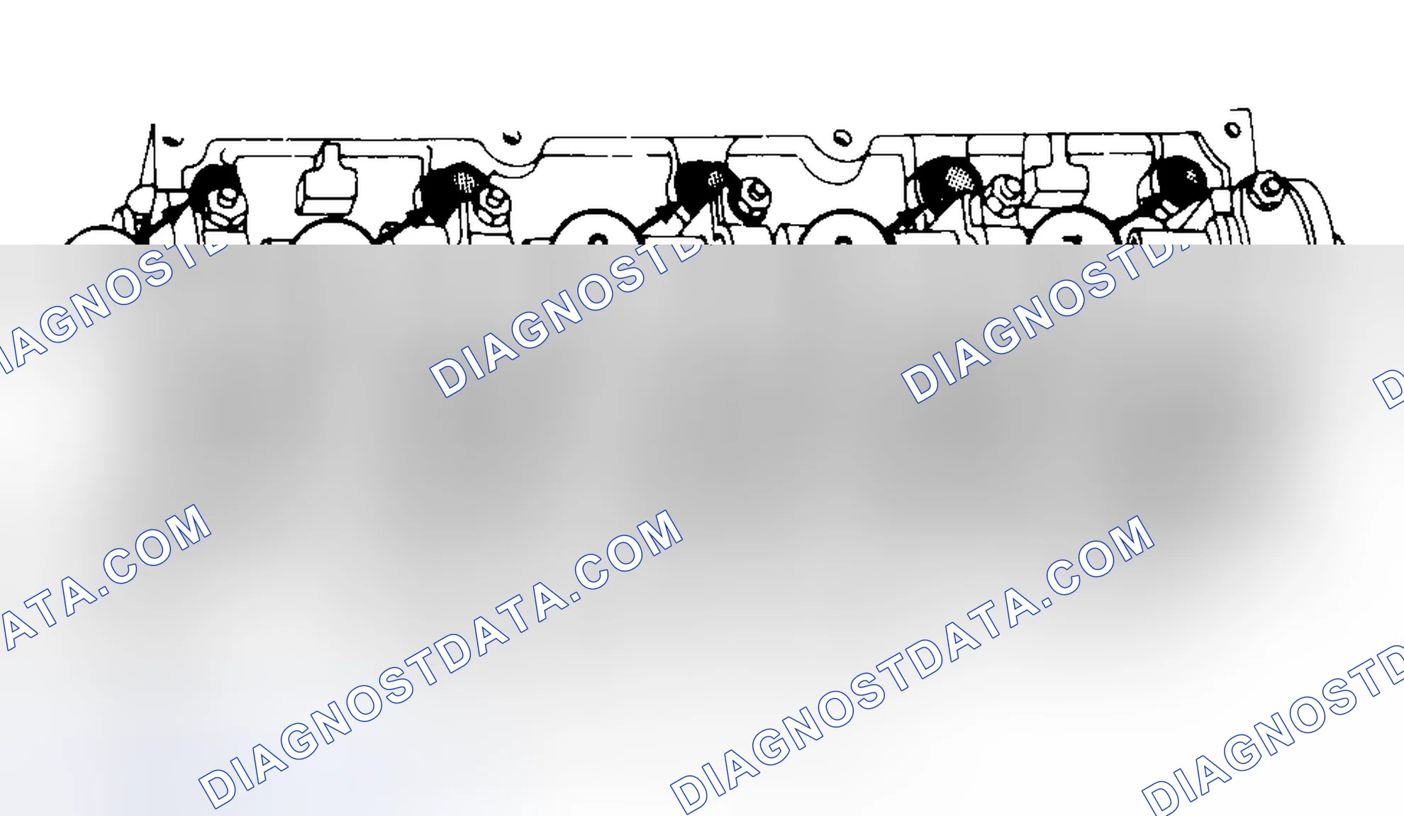 Scheme 7: Typical Cylinder Head Tightening or Loosening Sequence