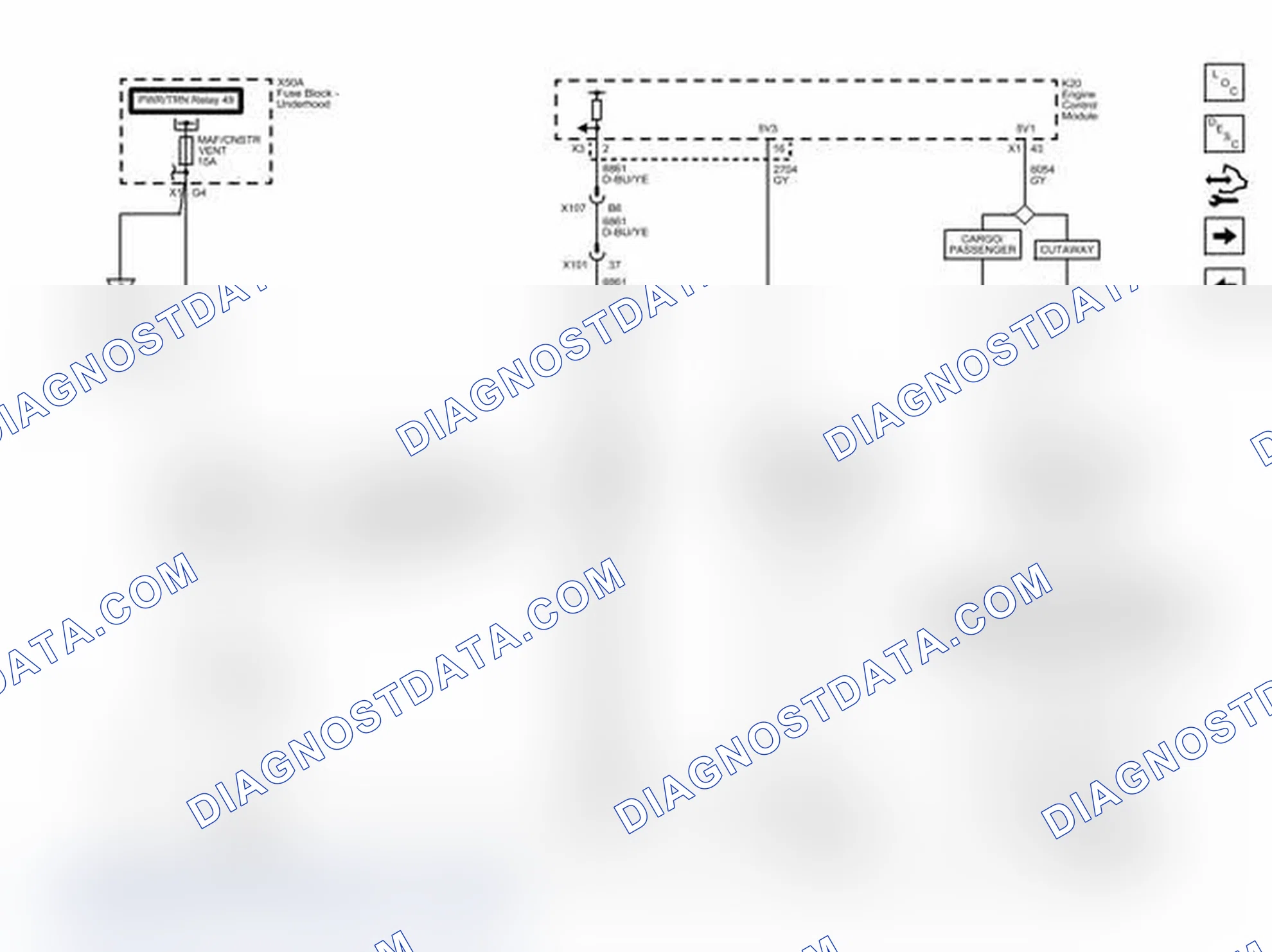 Scheme 37: Engine Data Sensors - Pressure and WIF