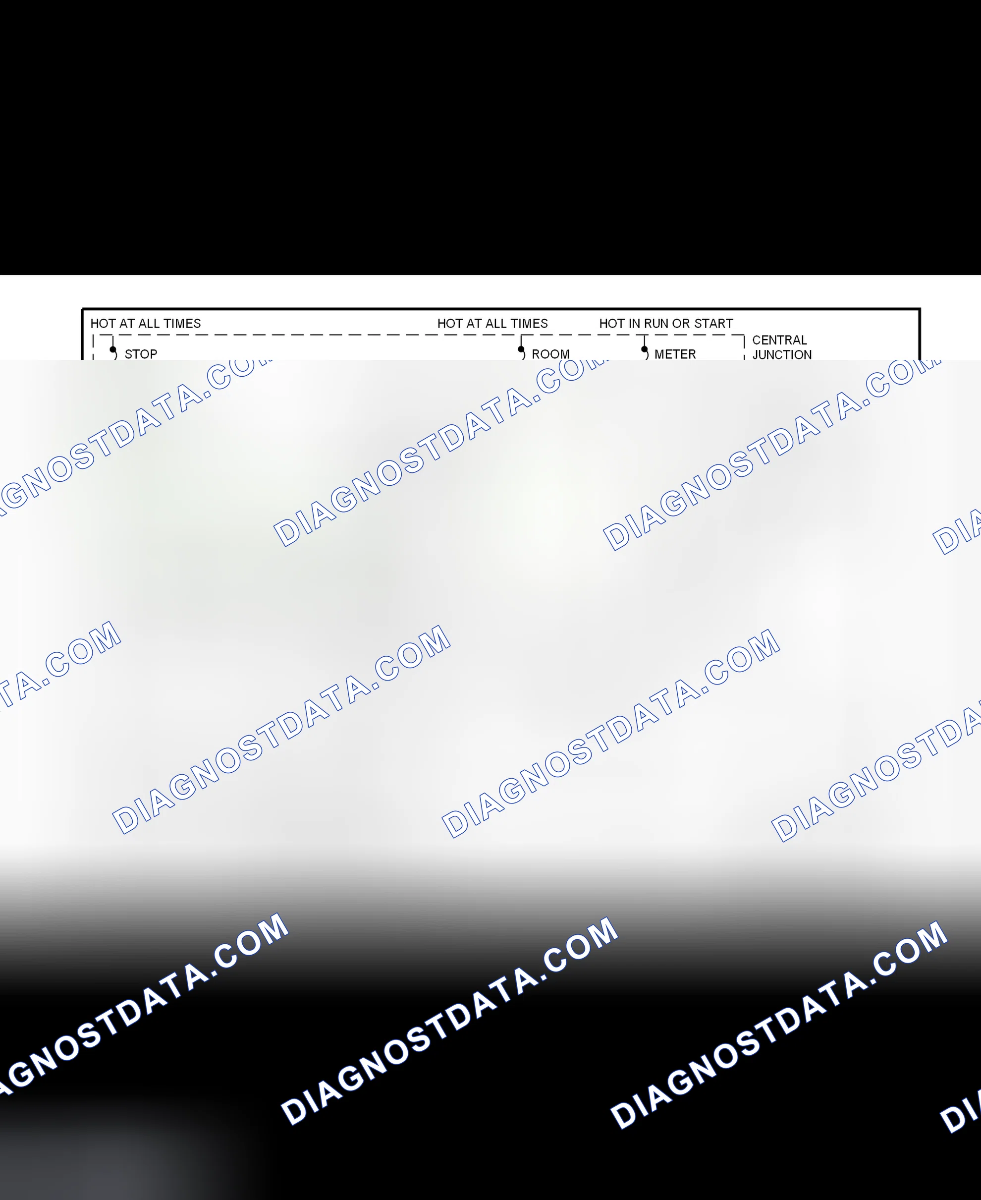 Fig. 17: Shift Interlock System Wiring Diagram (Escort Sedan)