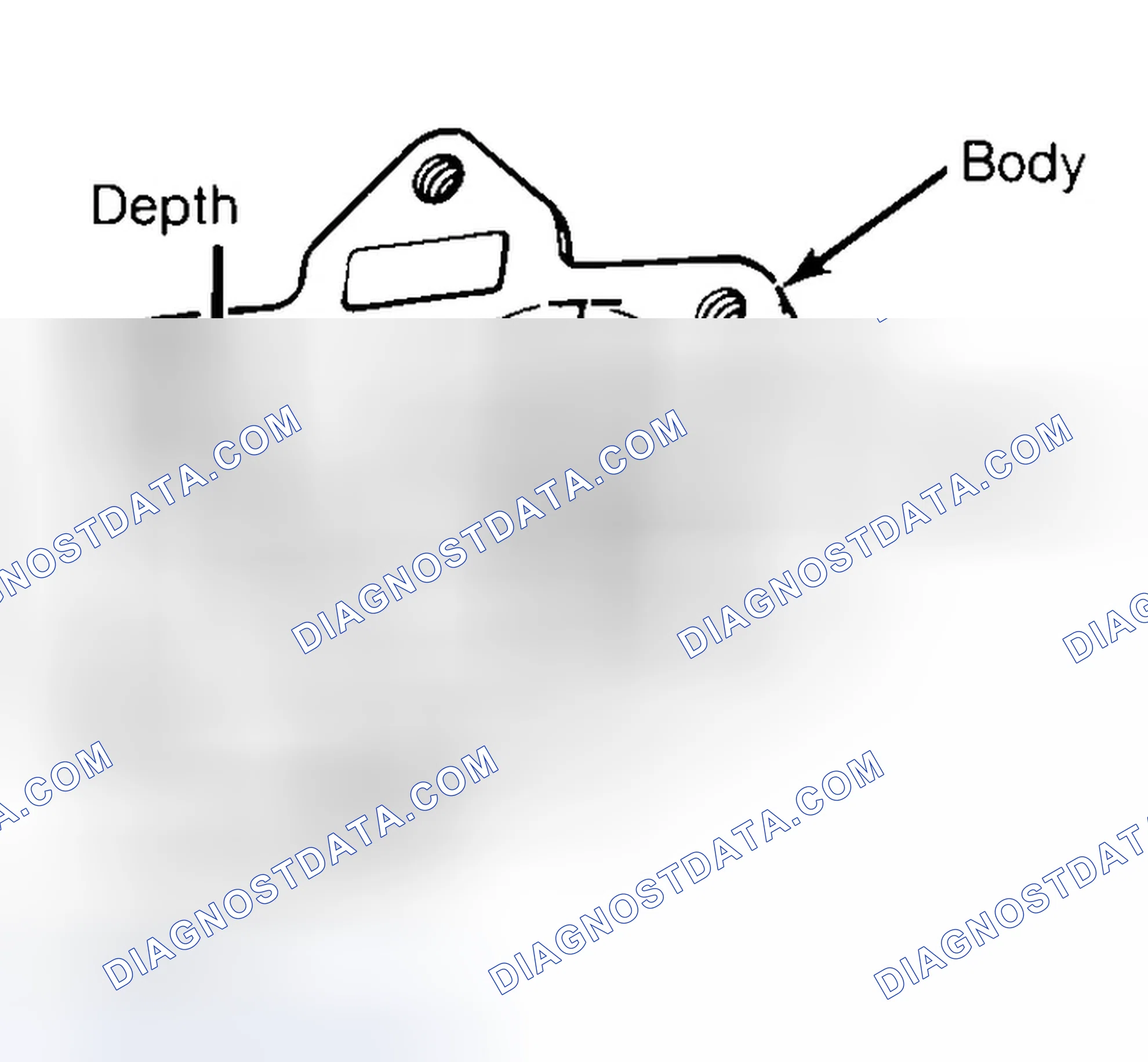 Scheme 35: Measuring Oil Pump Gear Cavity