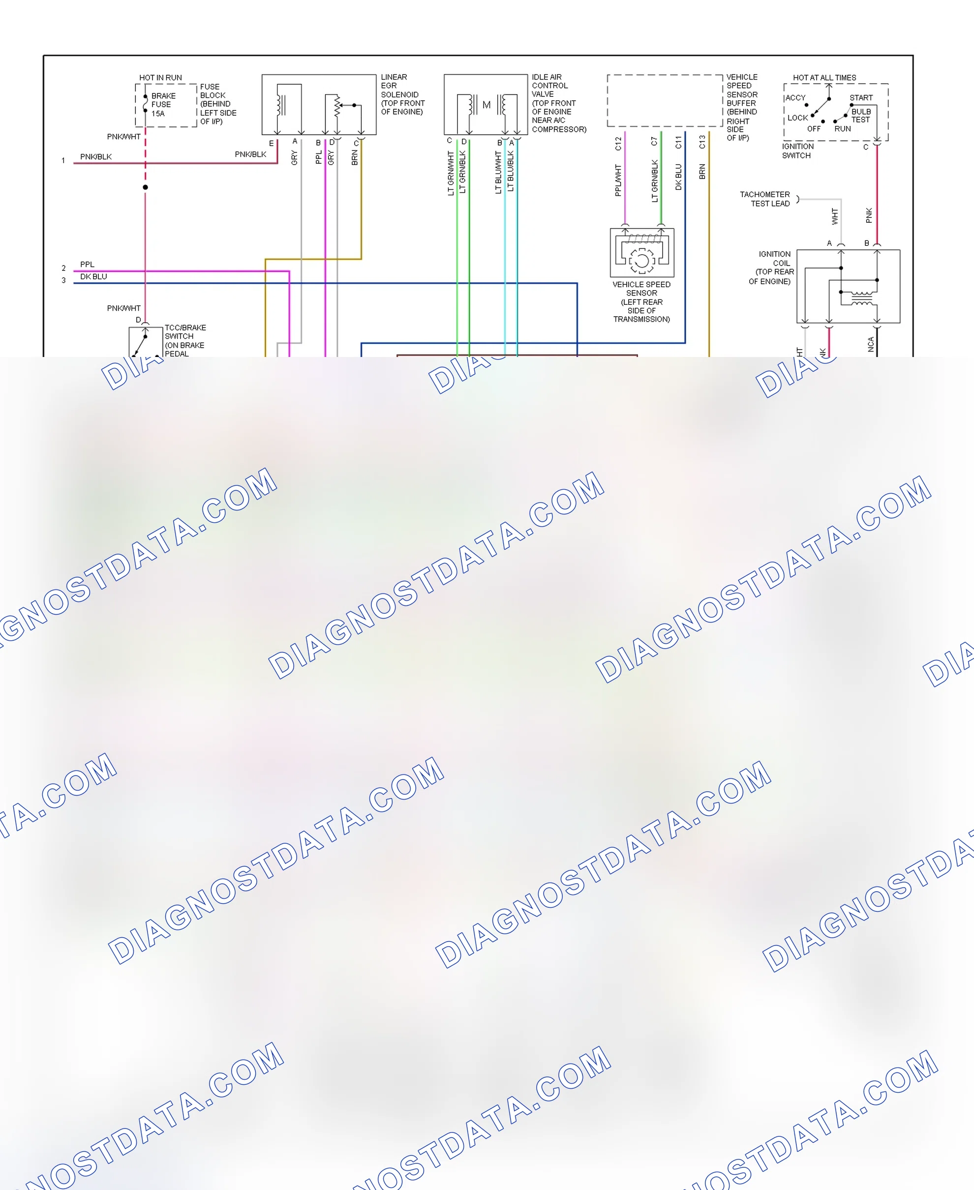 Scheme 2: Wiring Diagram (Astro & Safari 4.3L VIN W - 2 Of 2)