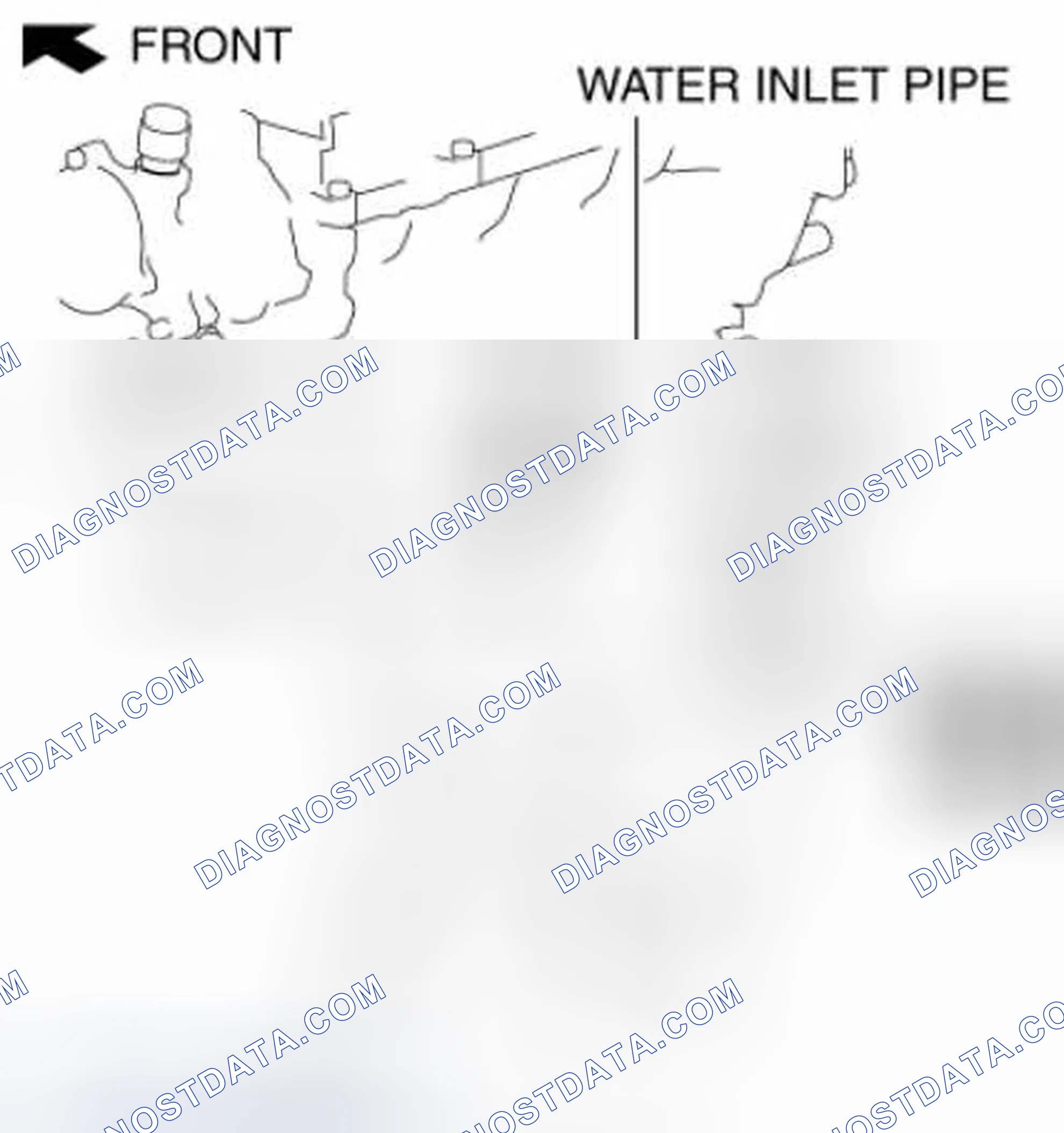 Scheme 56: Water Pump Component Removal Note