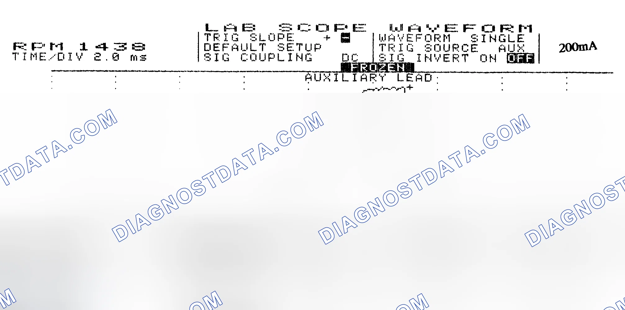 Scheme 15: Single Injector w/Normal Current Flow - Current Pattern