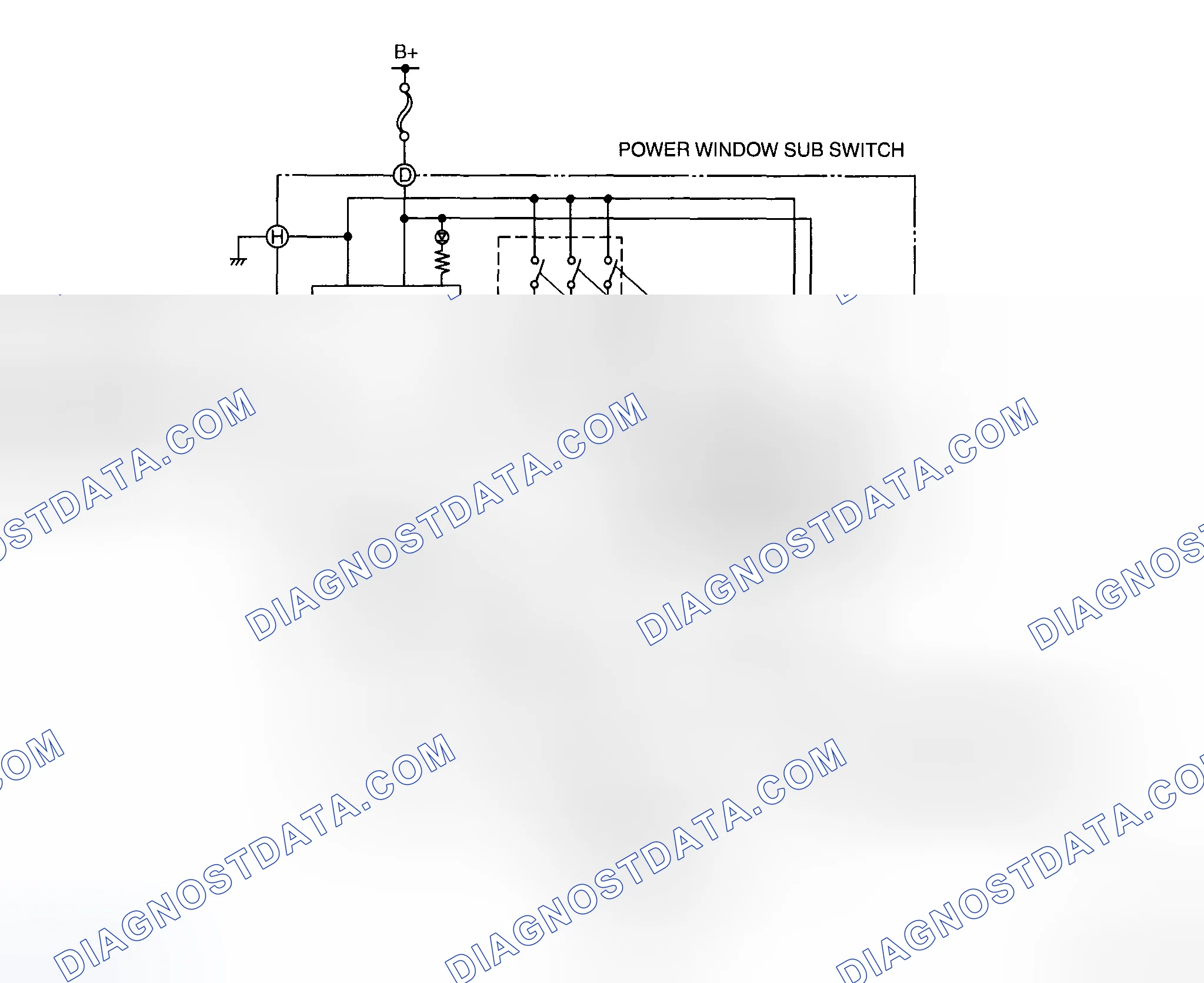 Scheme 2: Power Window Subswitch