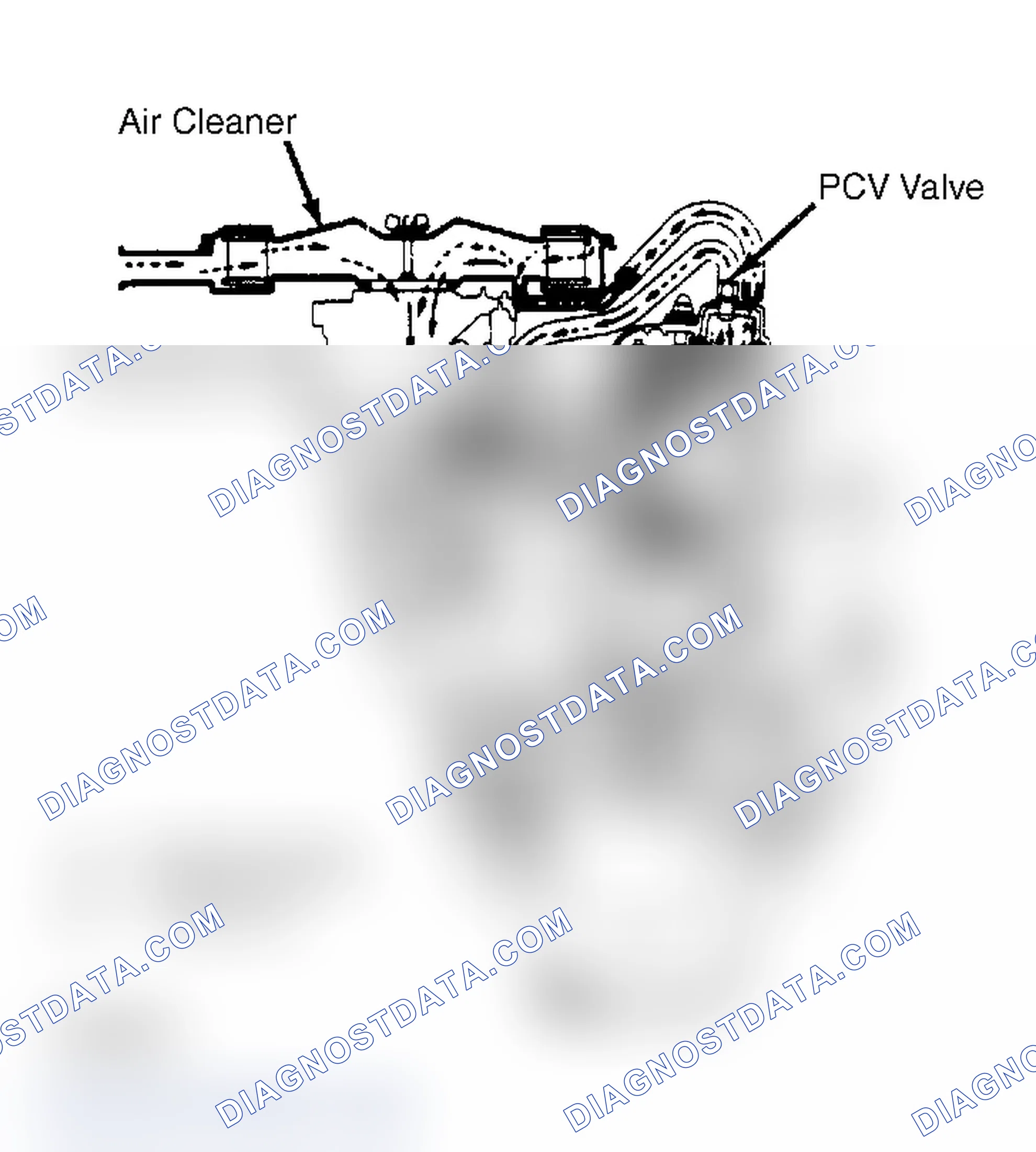 Scheme 5: Crankcase Ventilation System (Tercel & Corolla)