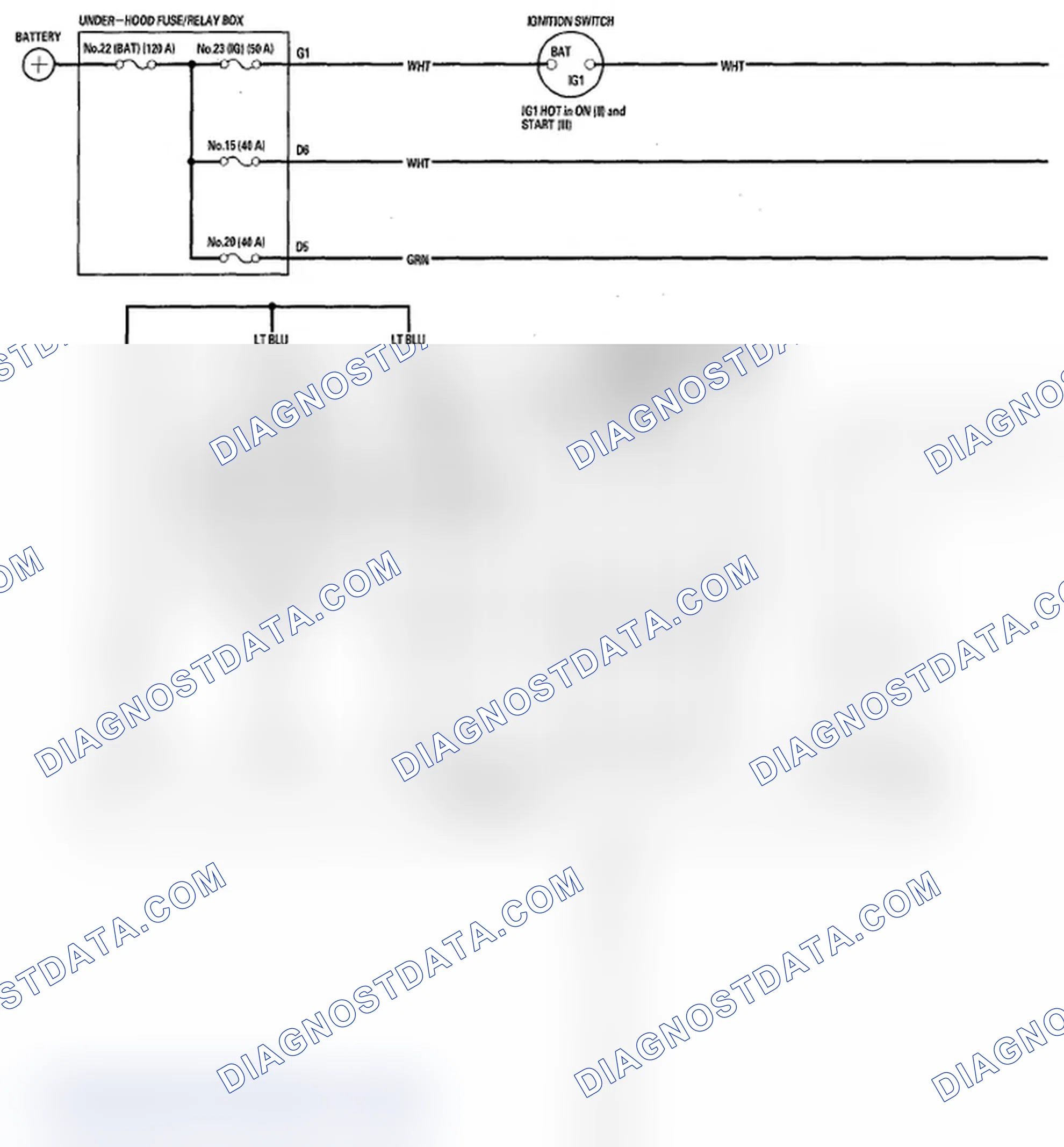 Scheme 3: Circuit Diagram - Power Seat