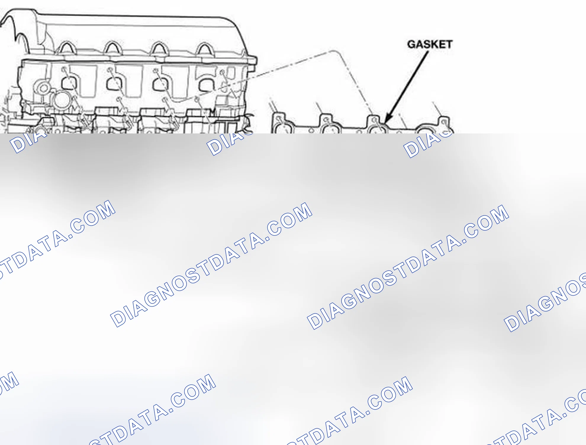 Scheme 182: LEFT EXHAUST MANIFOLD