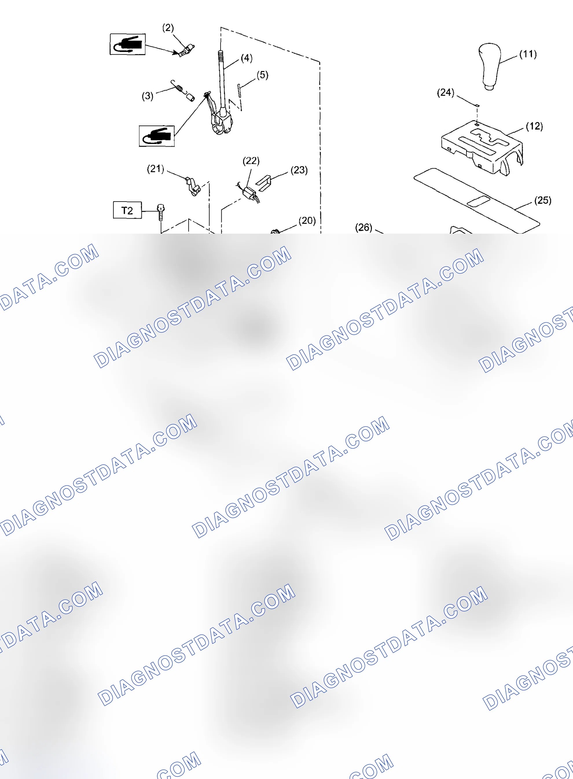 Scheme 21: A/T SELECT LEVER