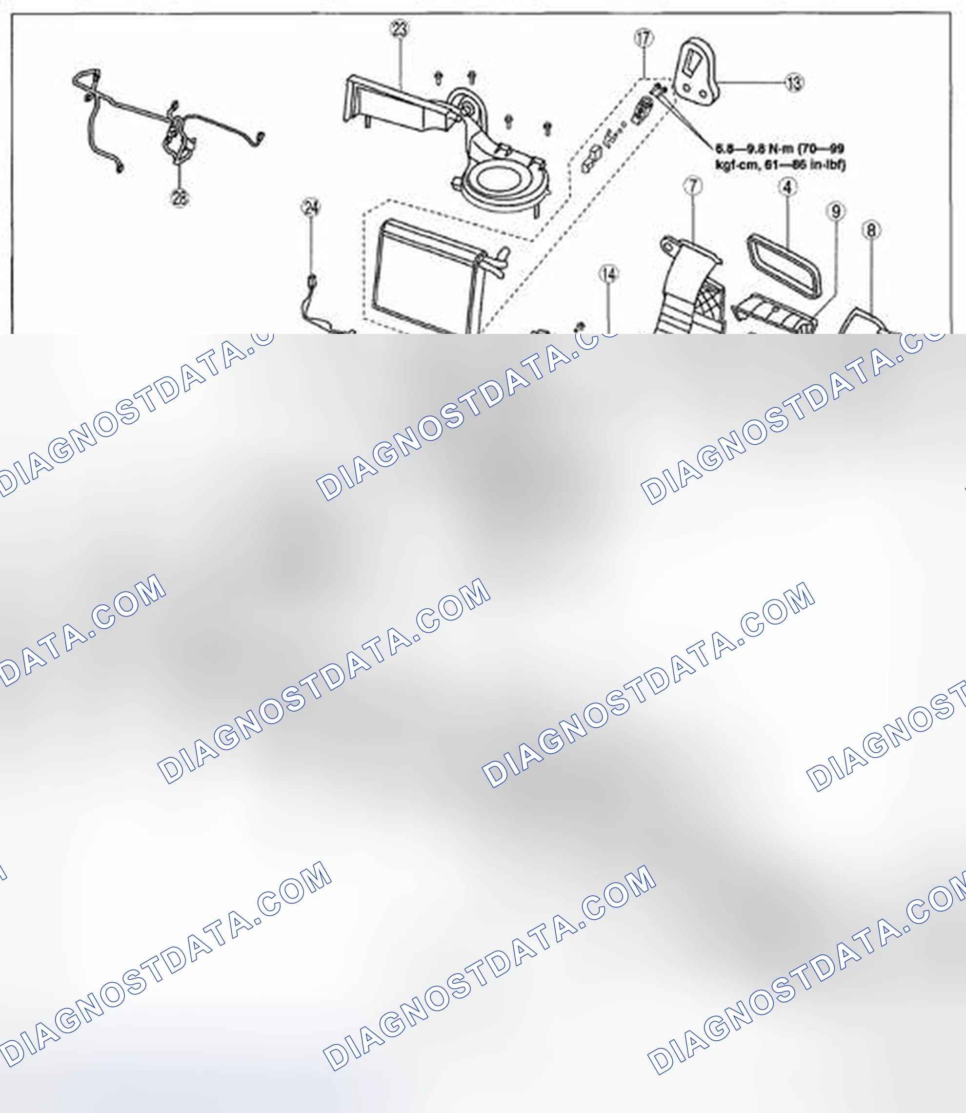 Scheme 79: A/C UNIT DISASSEMBLY/ASSEMBLY