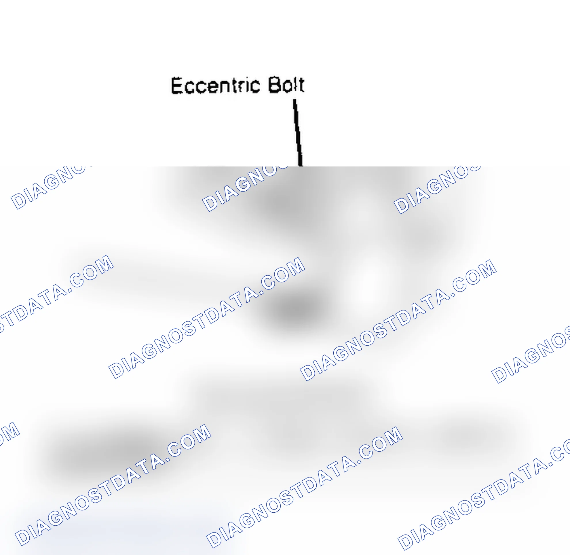 Scheme 2: Toe adjustment. To increase toe-in, increase eccentric width at contact point.