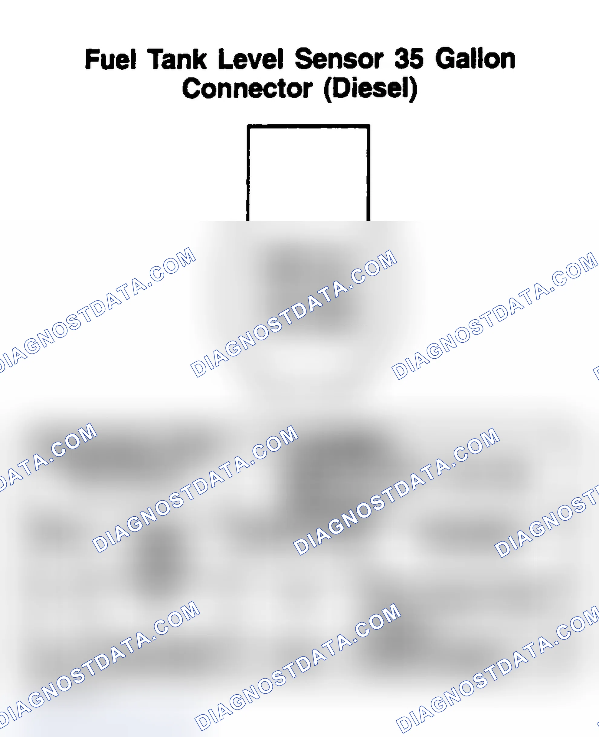 Scheme 166: FUEL TANK LEVEL SENSOR (35-GALLON TANK - DIESEL)