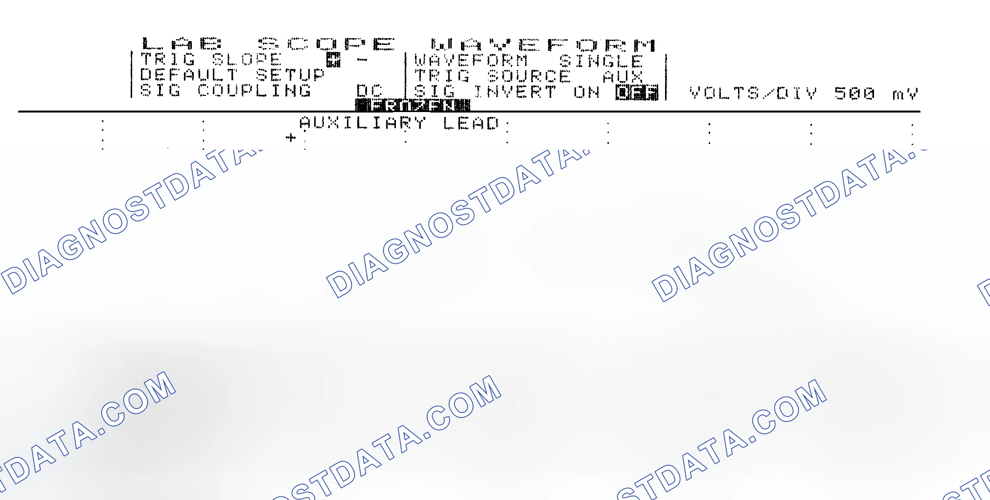 Scheme 14: Single Injector w/Excessive Current Flow - Current Pattern
