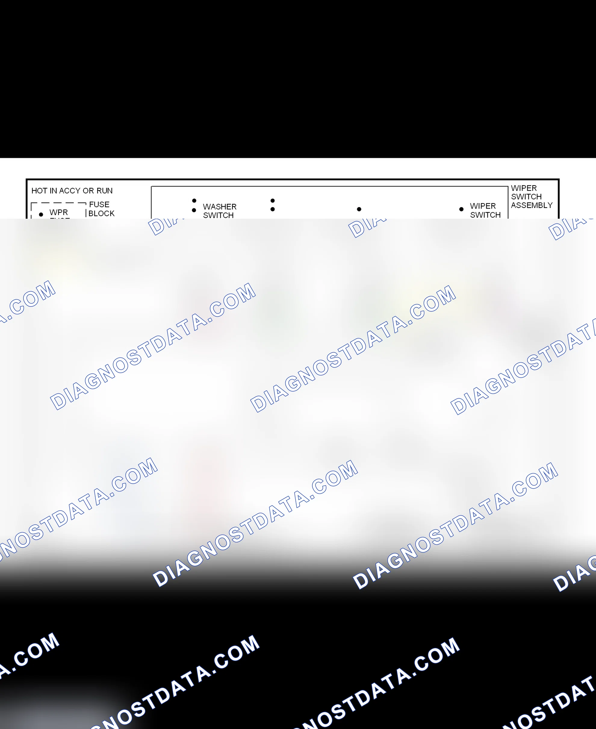 Scheme 7: Wiper/Washer System Wiring Diagram - Standard)