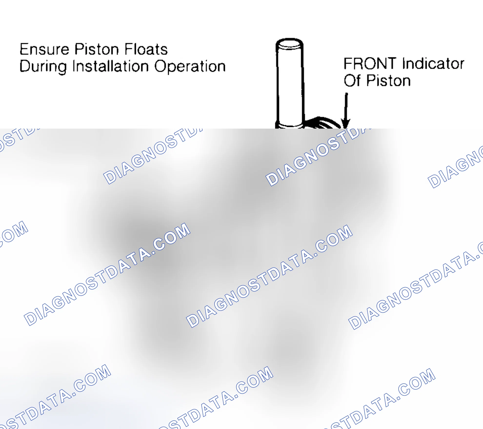 Scheme 12: Installing Typical Piston Pin