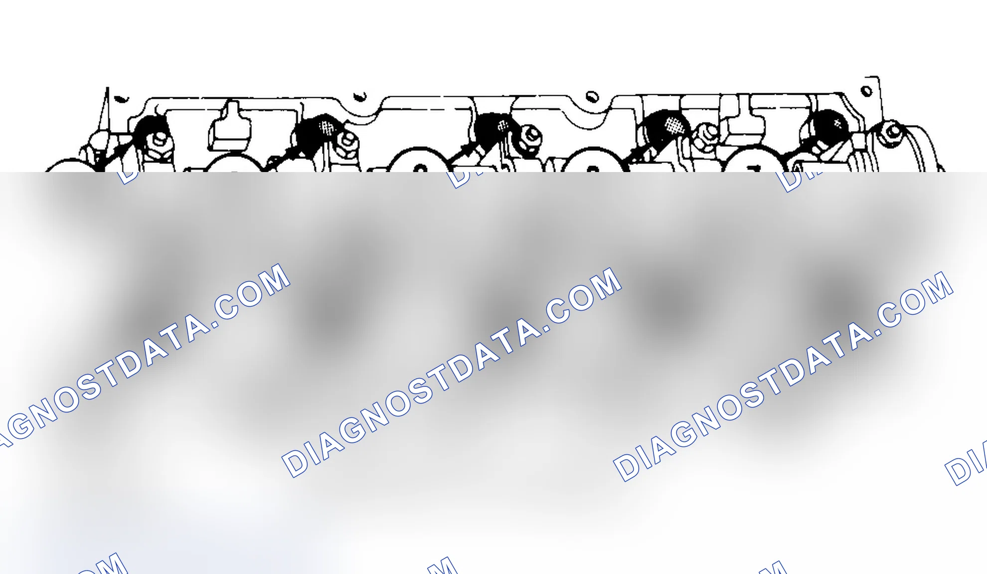 Scheme 3: Typical Cylinder Head Tightening or Loosening Sequence