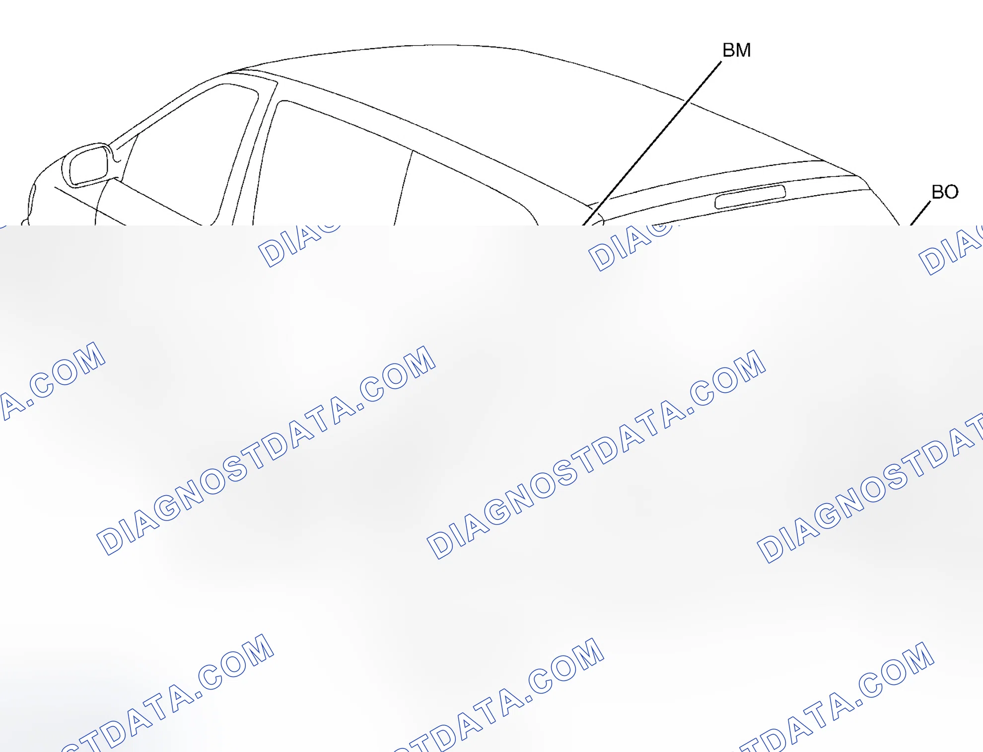 Scheme 5: Vehicle Overview (4-Door)