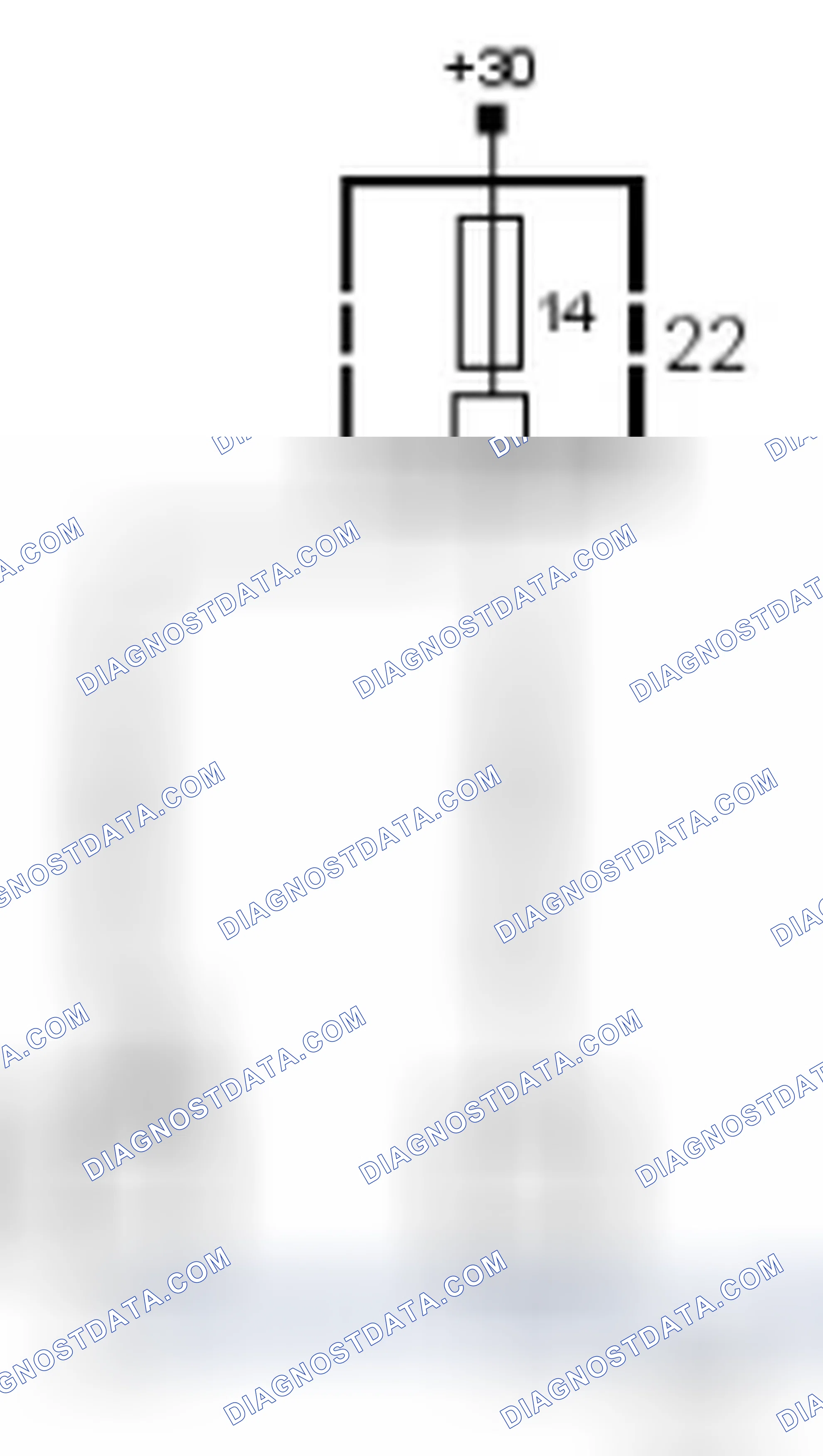 Scheme 179: Fuse 14, Fuse Box in the Dashboard 22