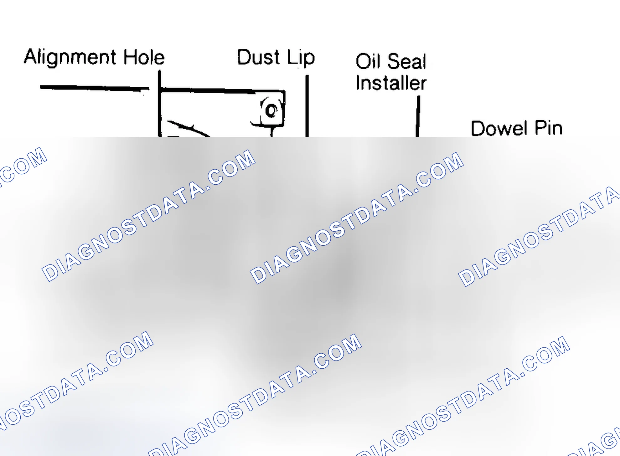 Scheme 10: Installing Typical One-Piece Oil Seal