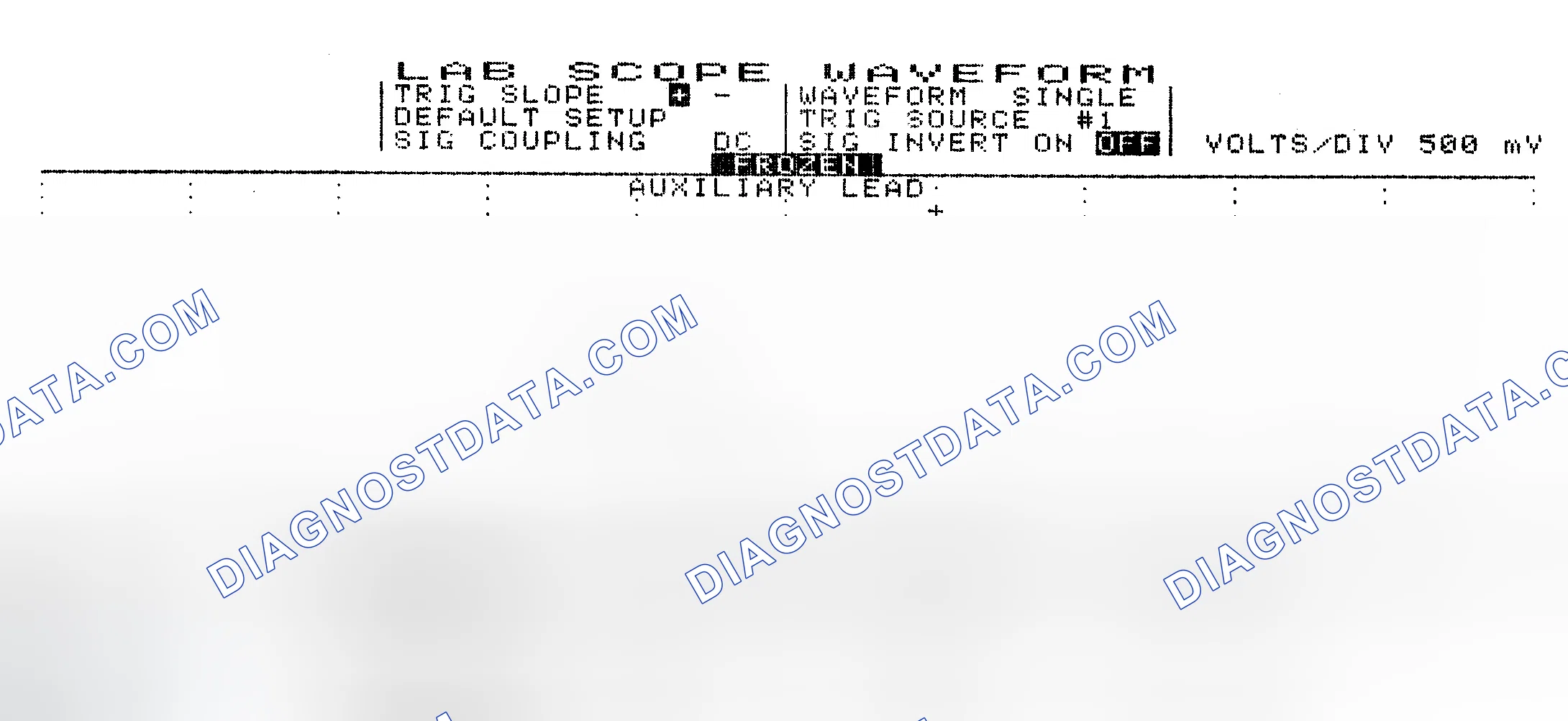 Scheme 10: Single Injector w/Excessive Current Flow - Current Pattern