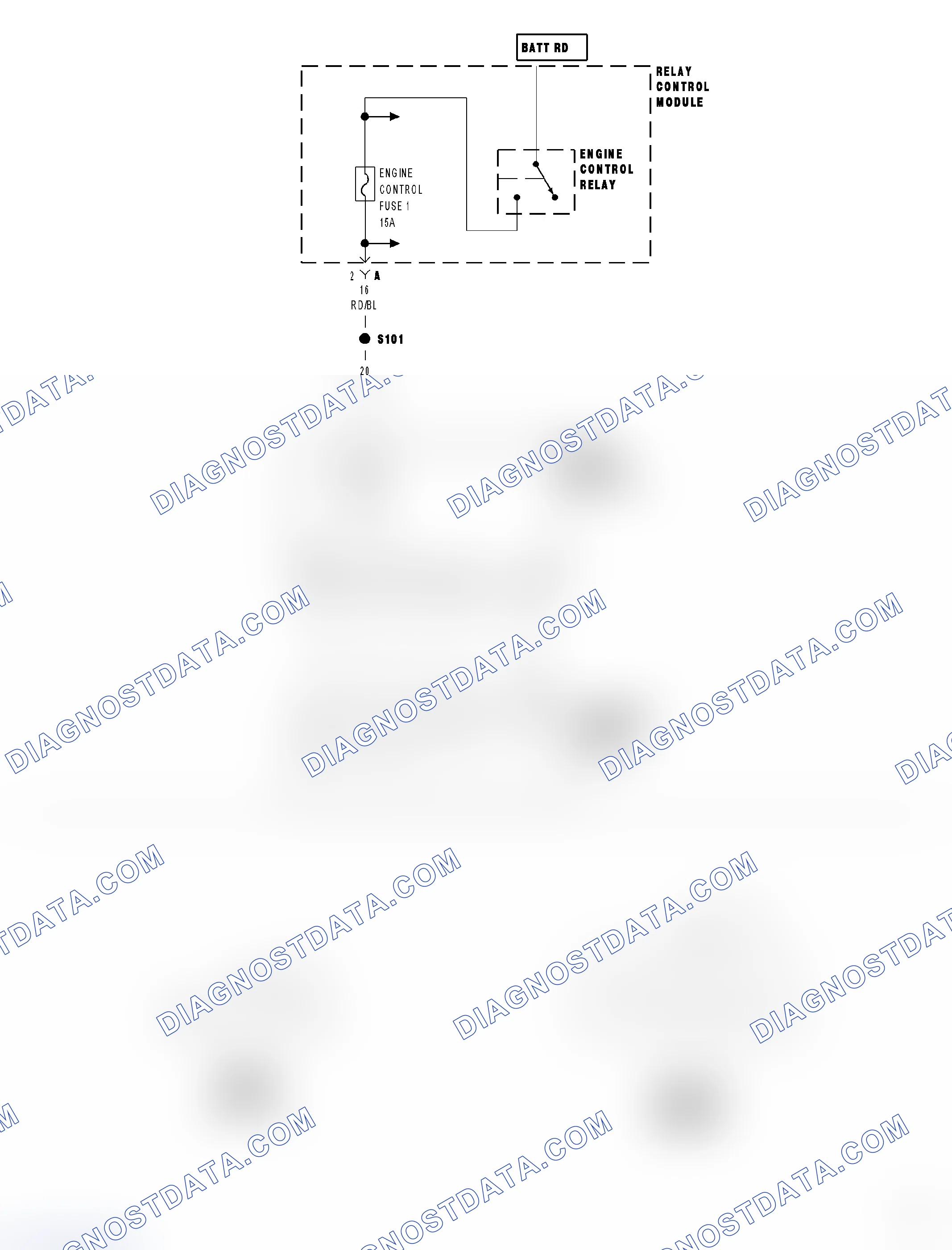 Scheme 4: (P0112) INTAKE AIR TEMPERATURE SENSOR CIRCUIT LOW (EXCEPT SRT)